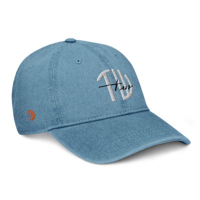 Denim-Look Cap