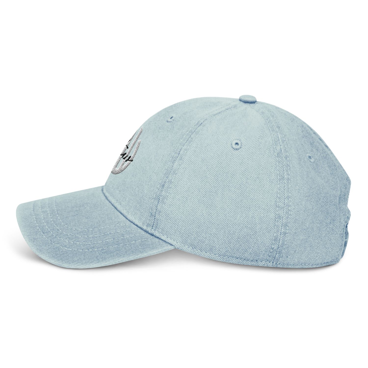 Denim-Look Cap