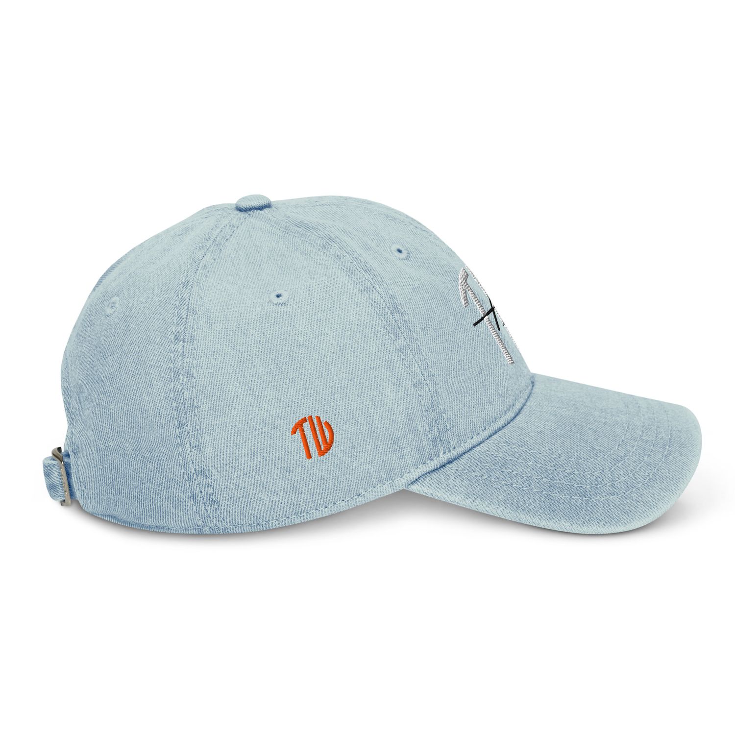 Denim-Look Cap