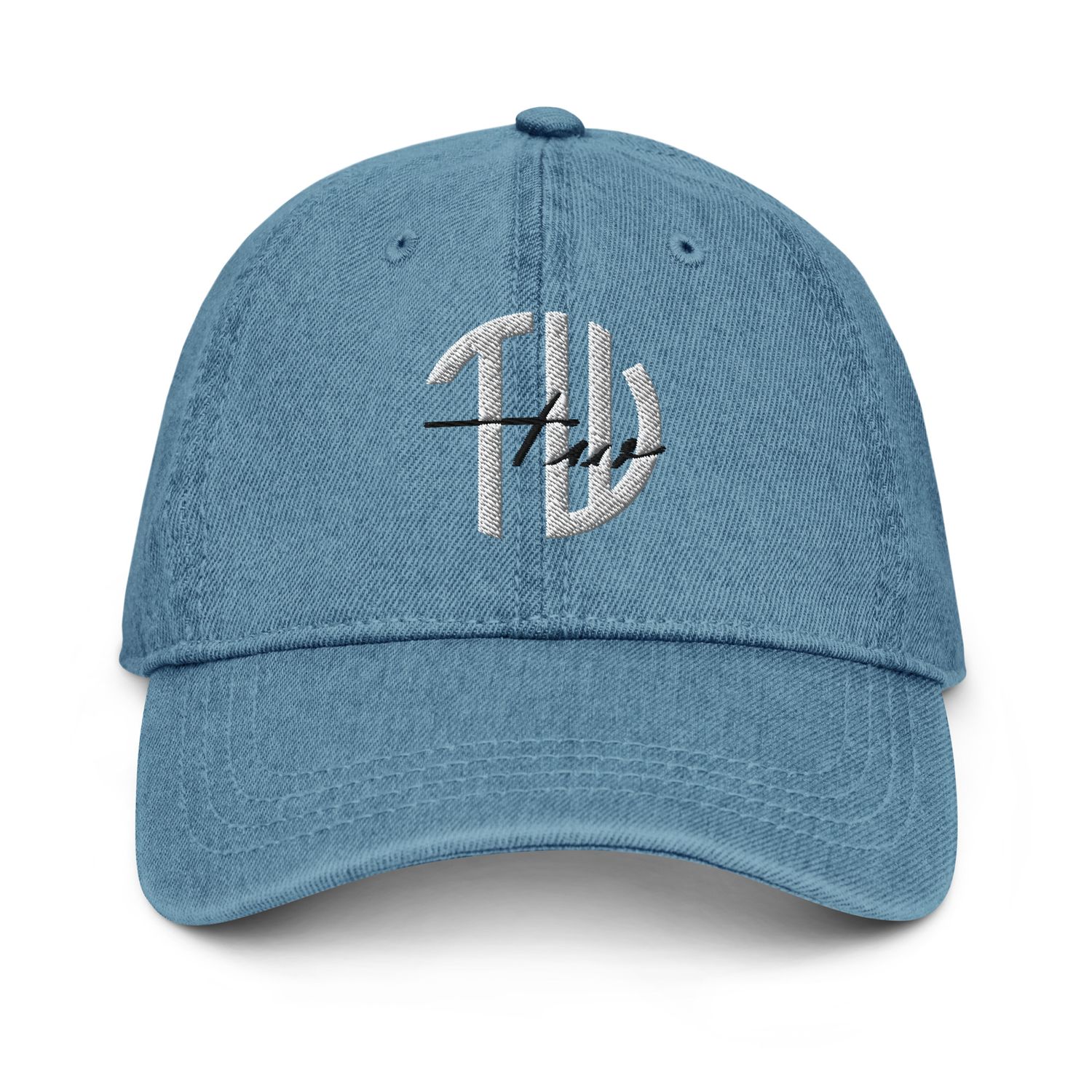 Denim-Look Cap