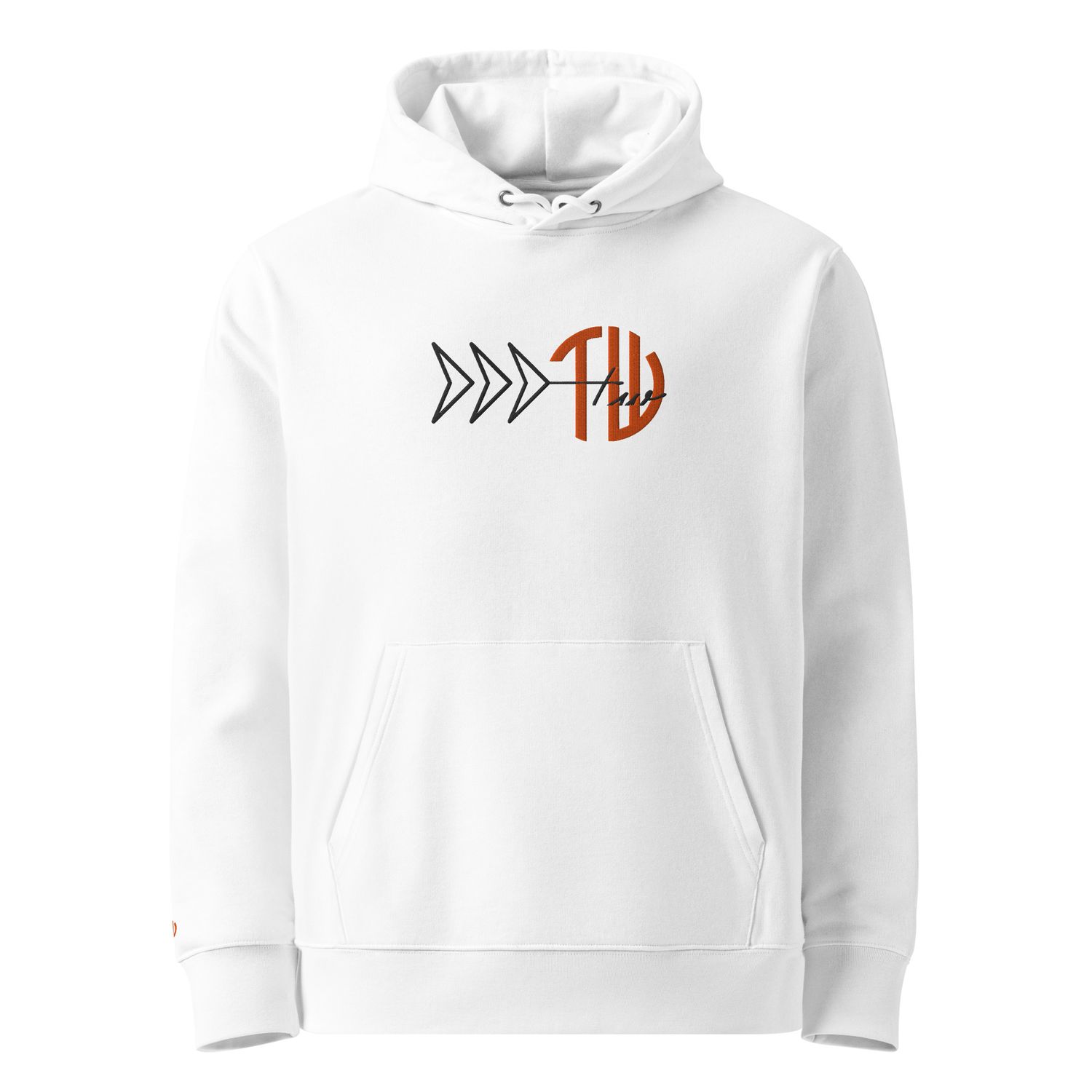 Unisex Bio-Hoodie|Orange Power s2