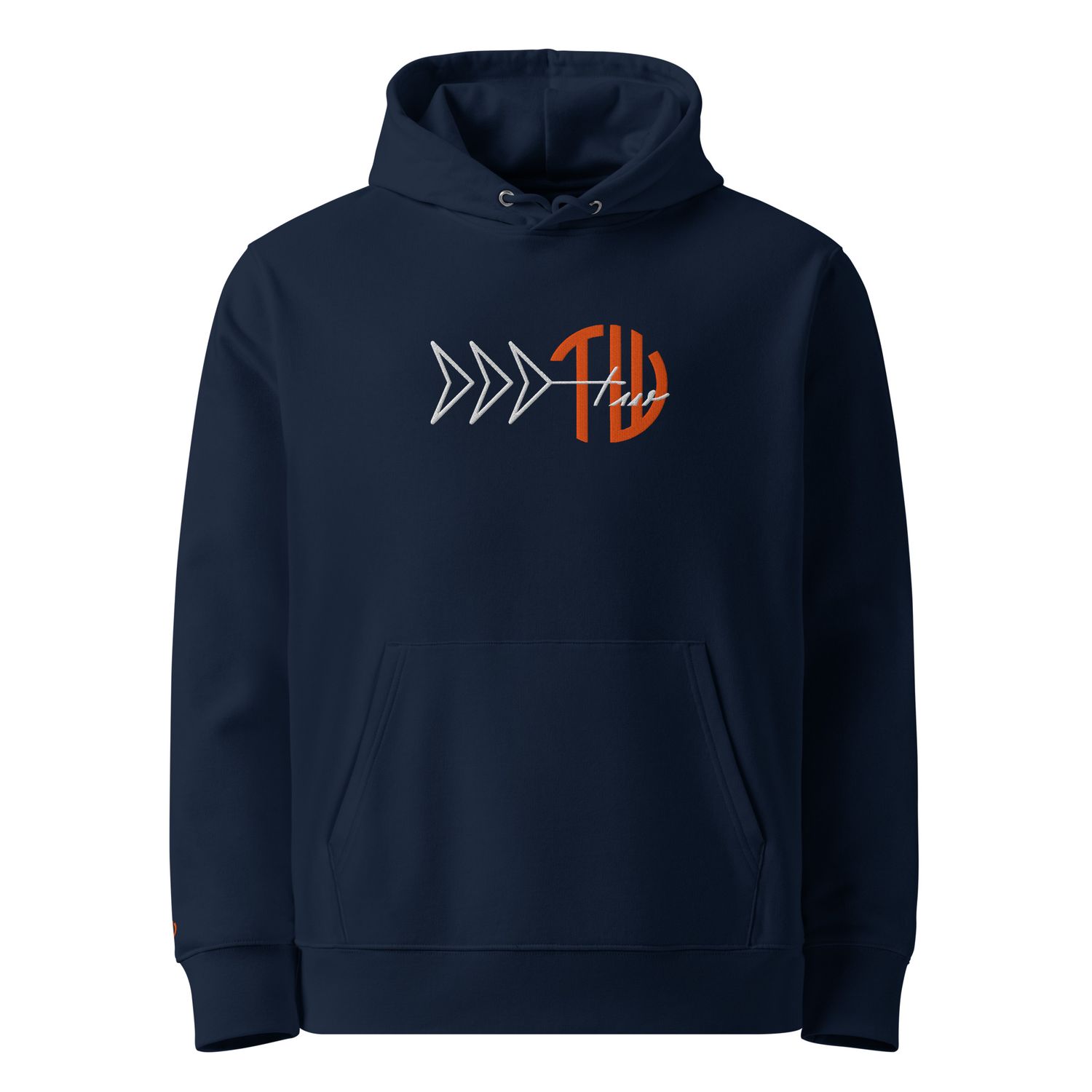 Unisex Bio-Hoodie|Orange Power s1