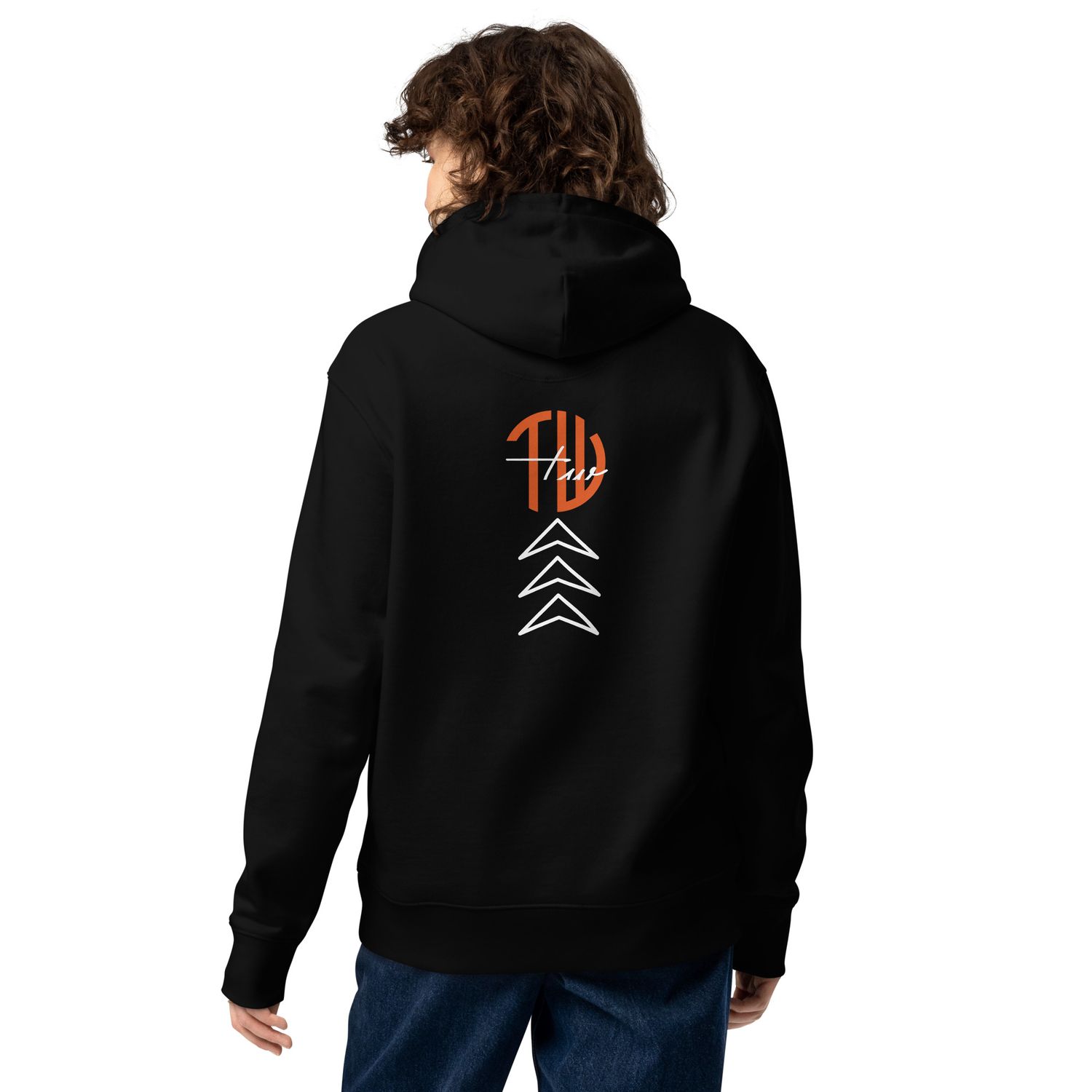 Unisex Bio-Hoodie|Orange Power s1