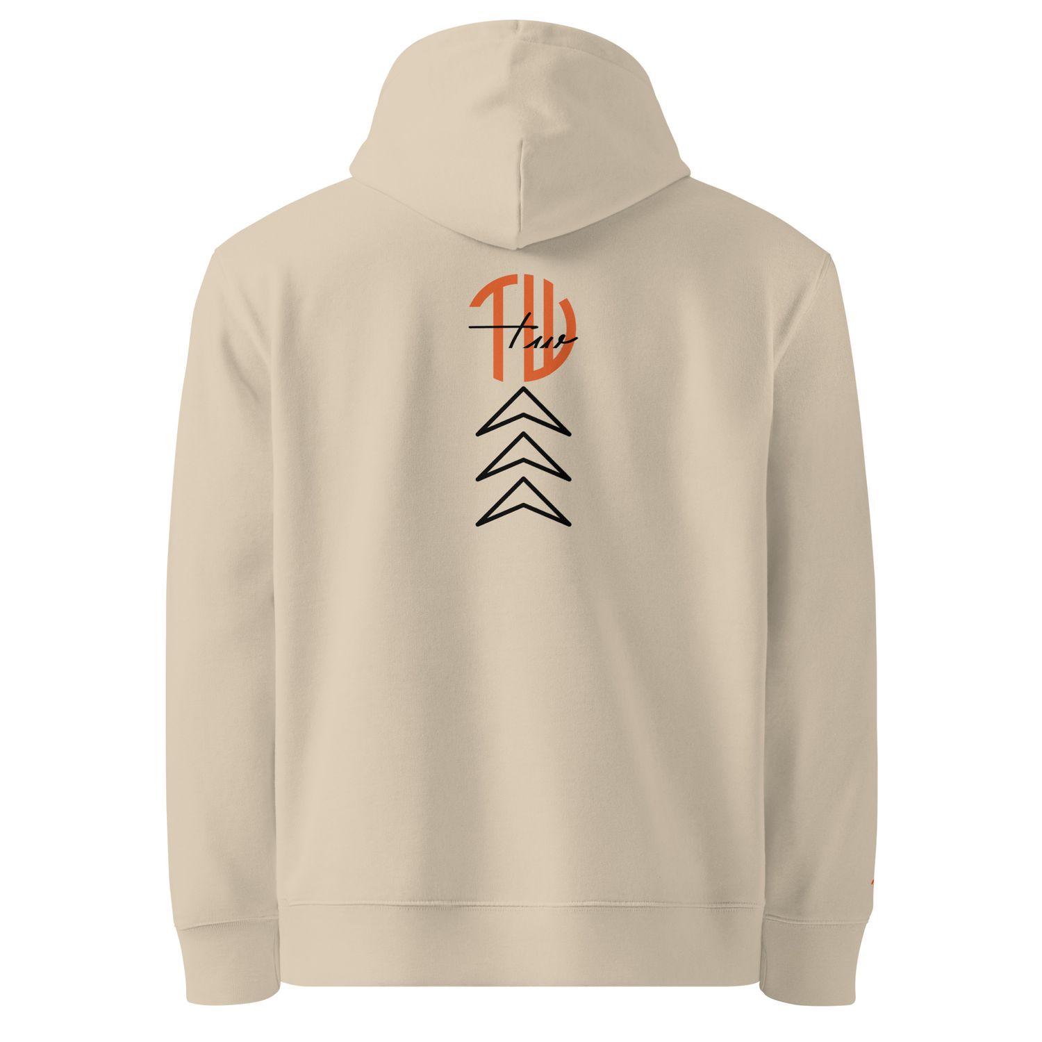 Unisex Bio-Hoodie|Orange Power s2