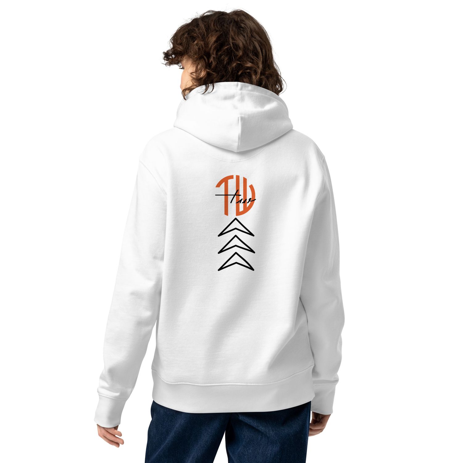 Unisex Bio-Hoodie|Orange Power s2
