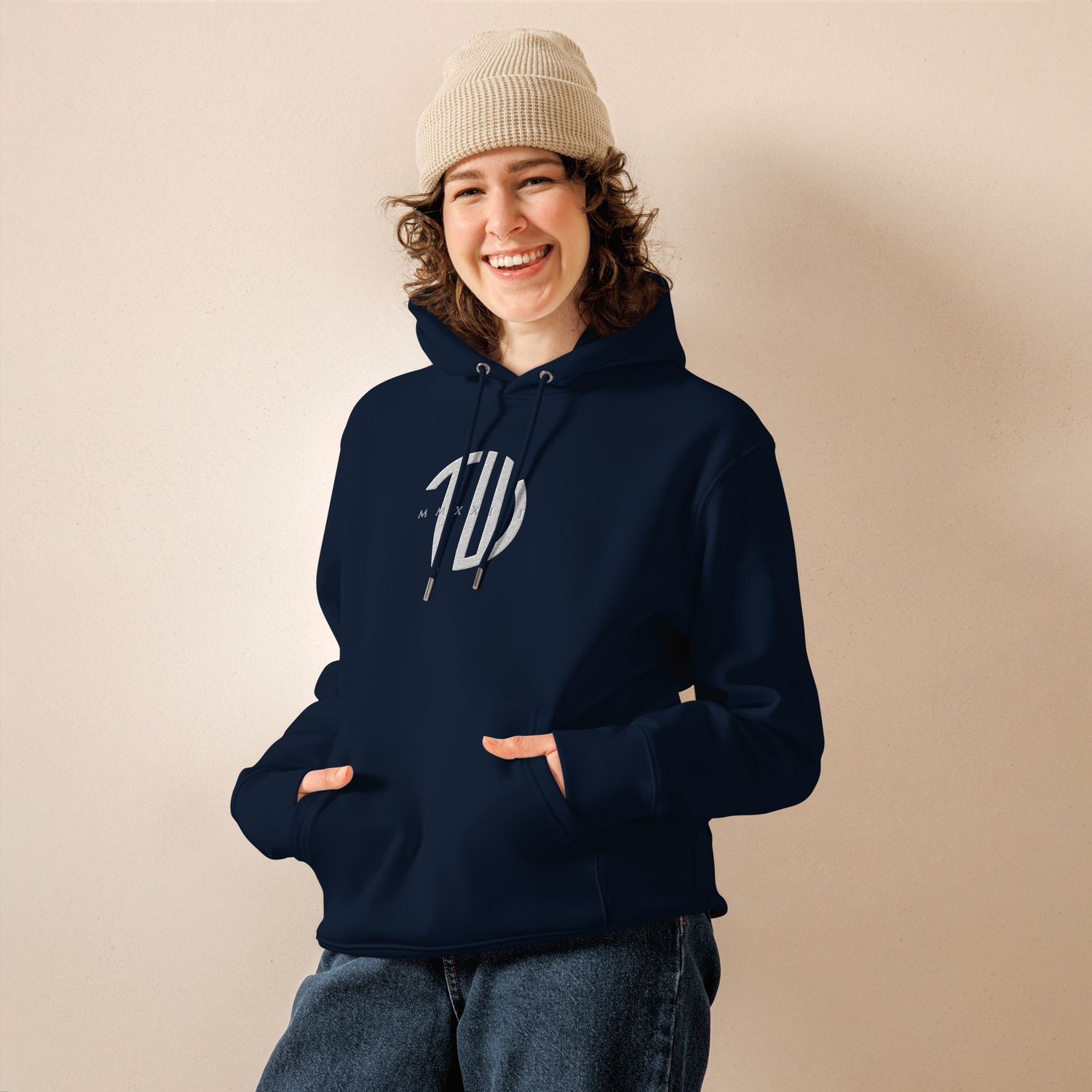 Unisex Bio-Hoodie|White Signum X2
