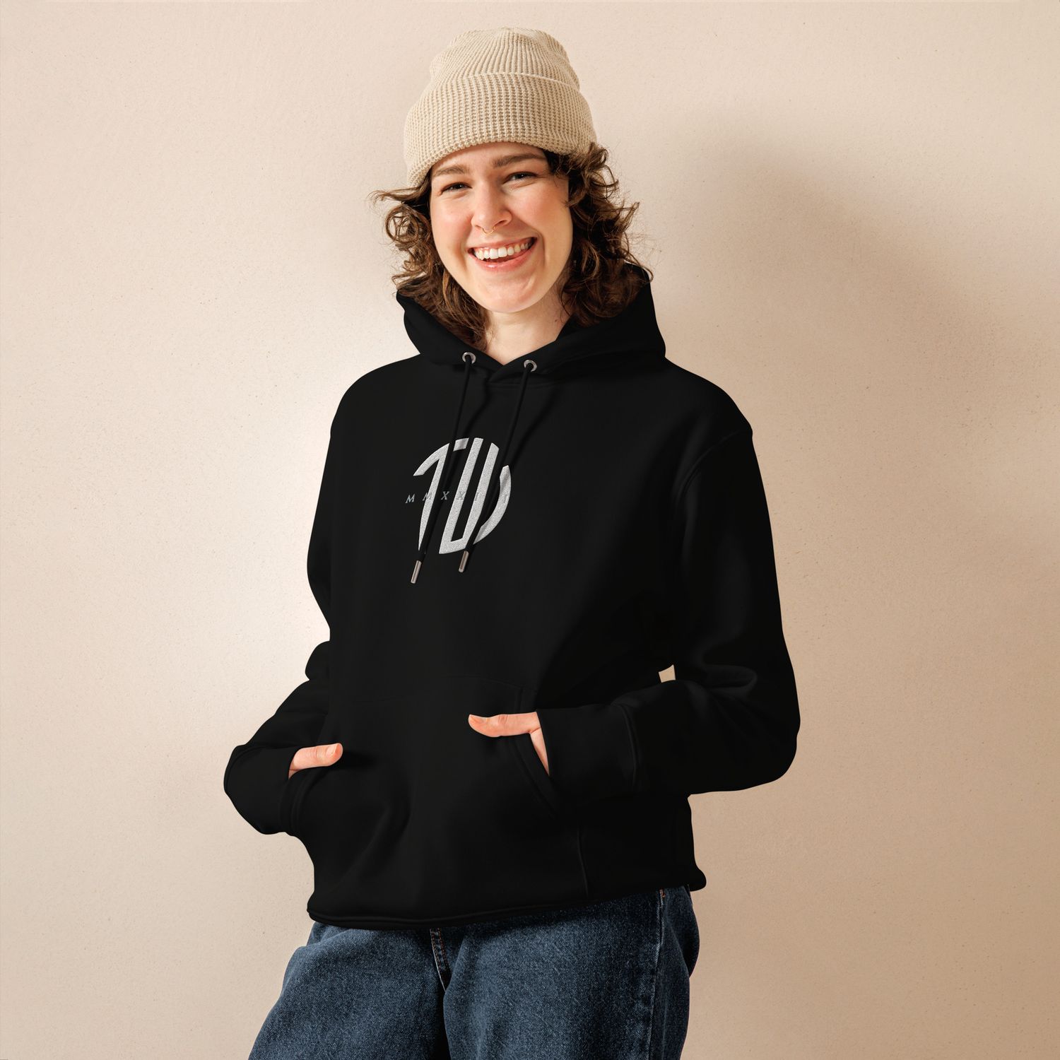 Unisex Bio-Hoodie|White Signum X2