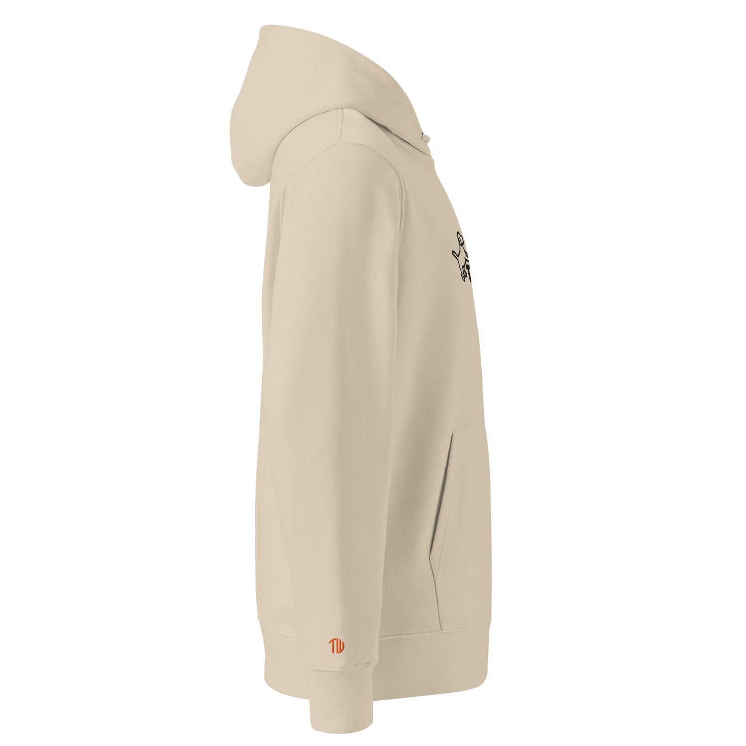 Umweltfreundlicher Unisex-Kapuzenpullover
