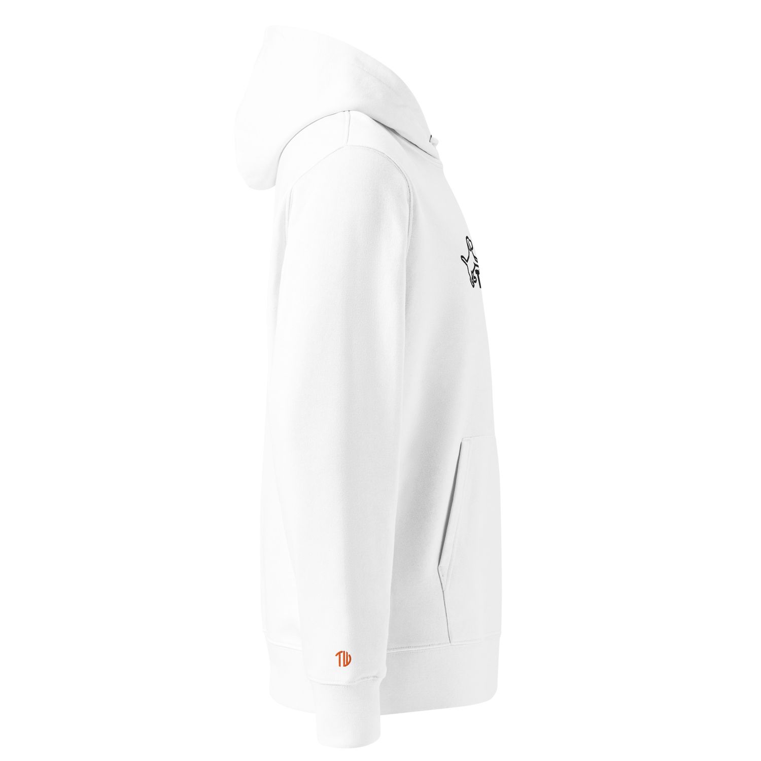Umweltfreundlicher Unisex-Kapuzenpullover