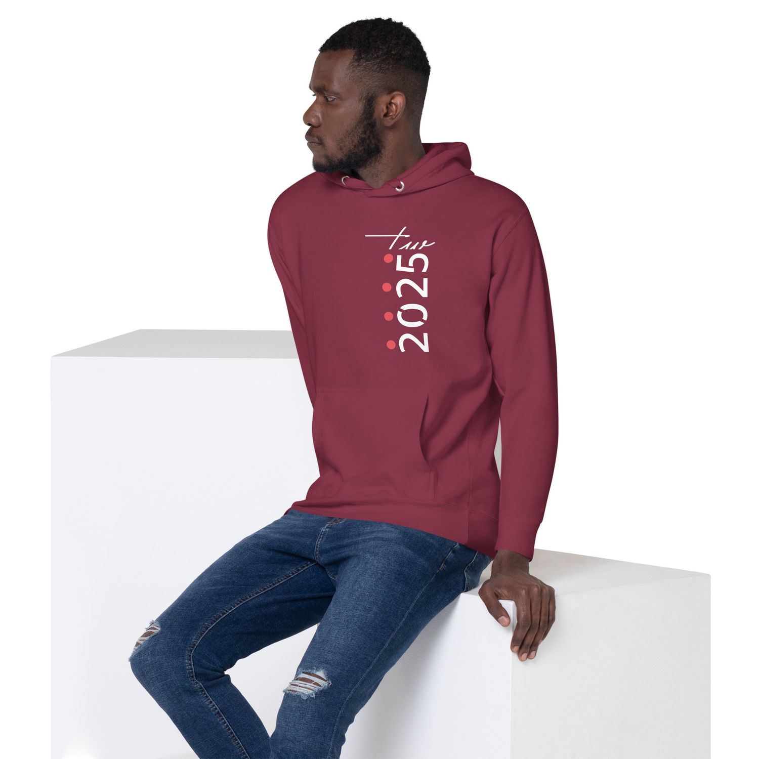 Unisex-Kapuzenpullover|White Spektrum2025