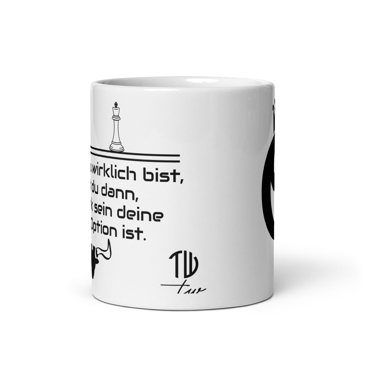 Die Tasse der inneren Stärke.