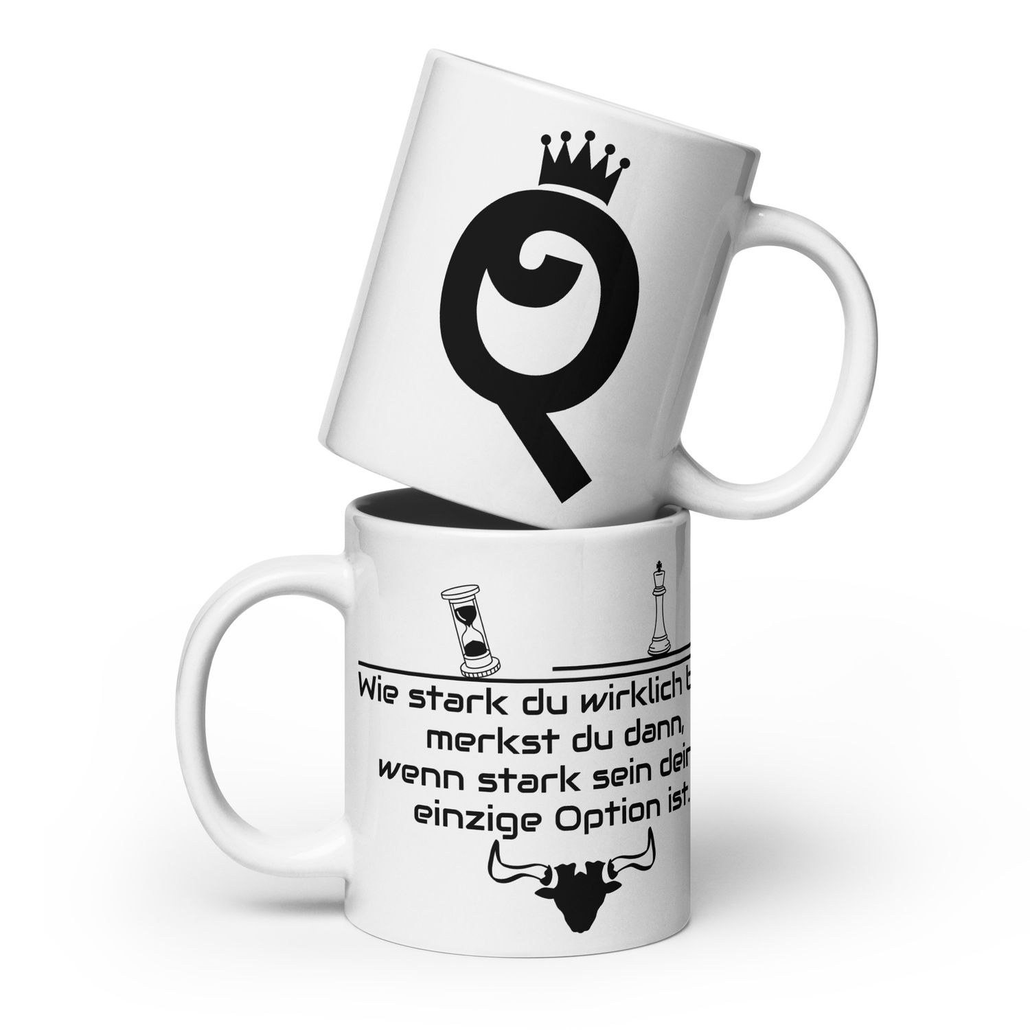 Die Tasse der inneren Stärke.