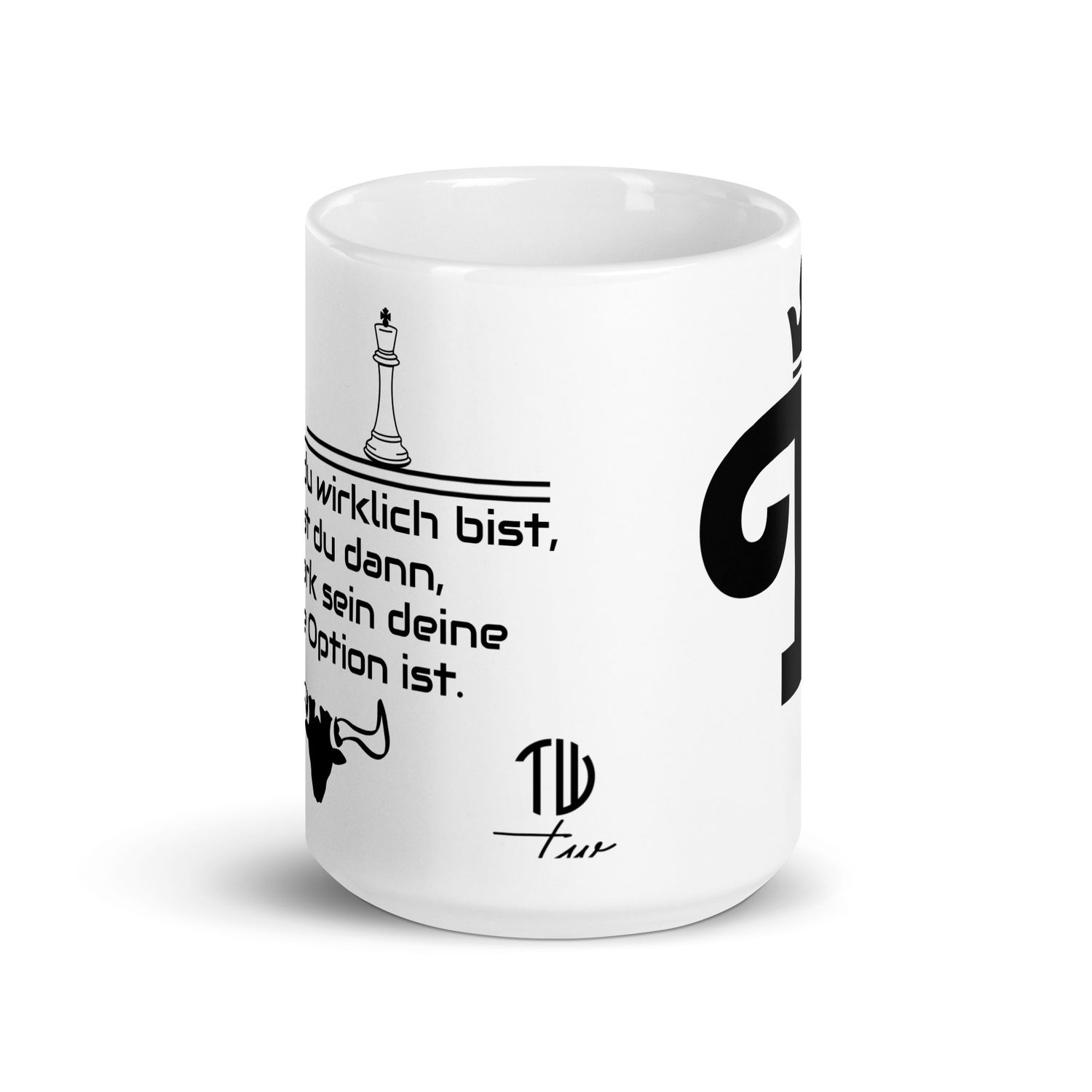 Die Tasse der inneren Stärke.