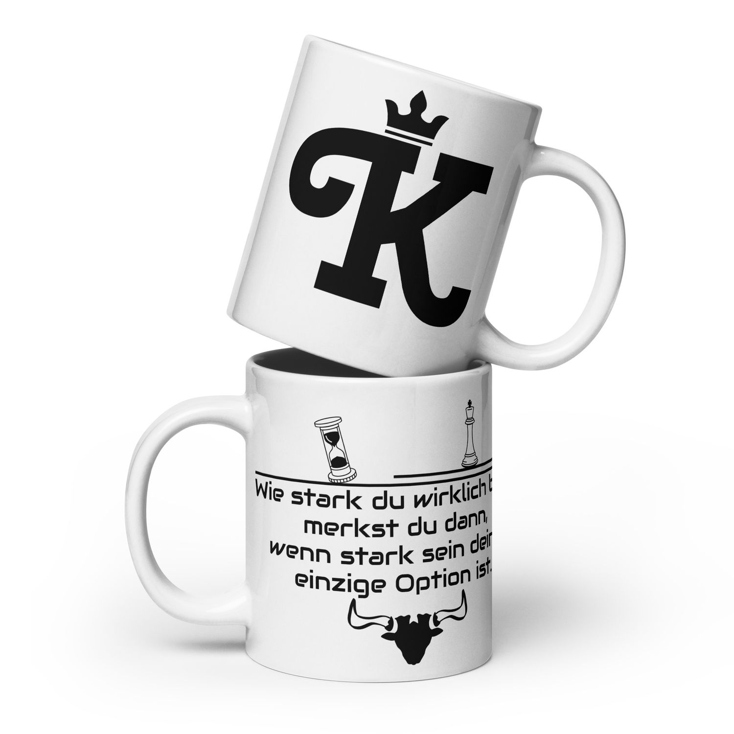 Die Tasse der inneren Stärke.