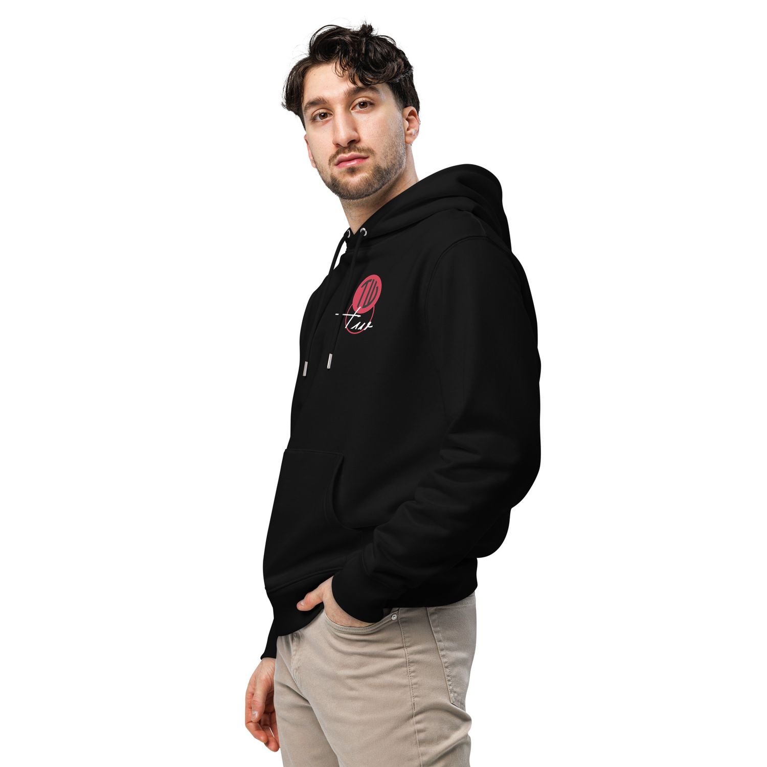Unisex Bio-Hoodie|Red-Point x2