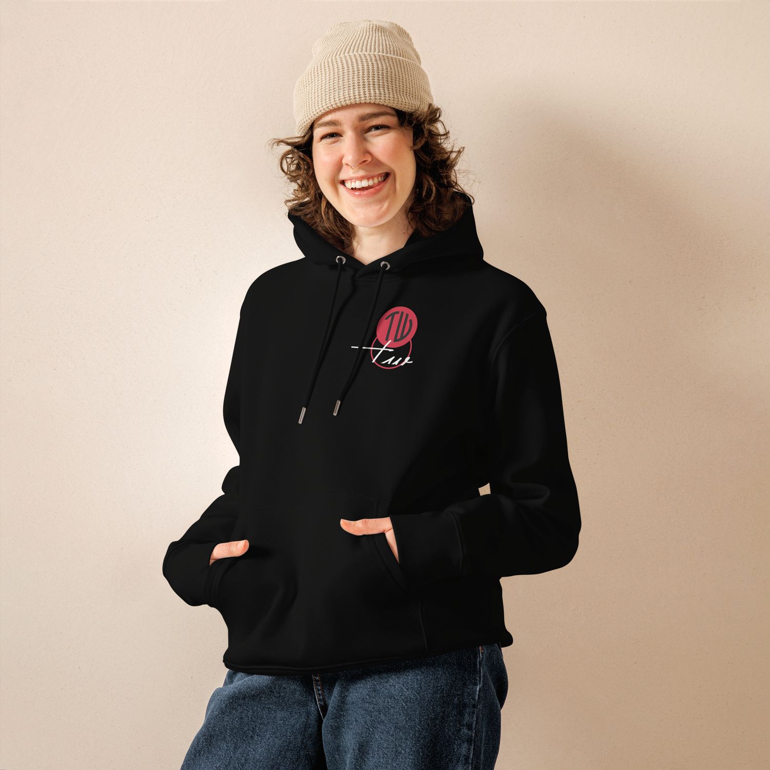 Unisex Bio-Hoodie|Red-Point x2