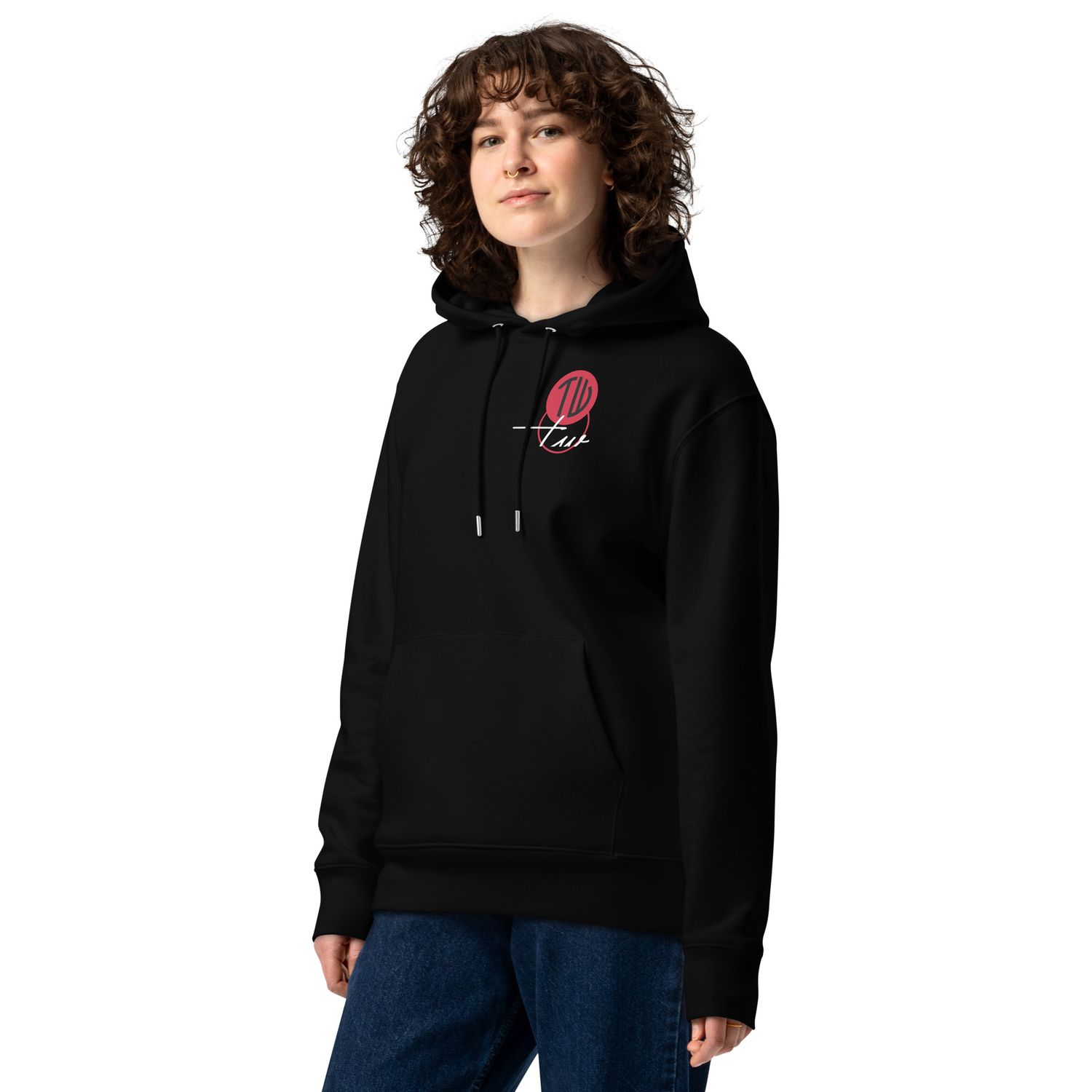 Unisex Bio-Hoodie|Red-Point x2