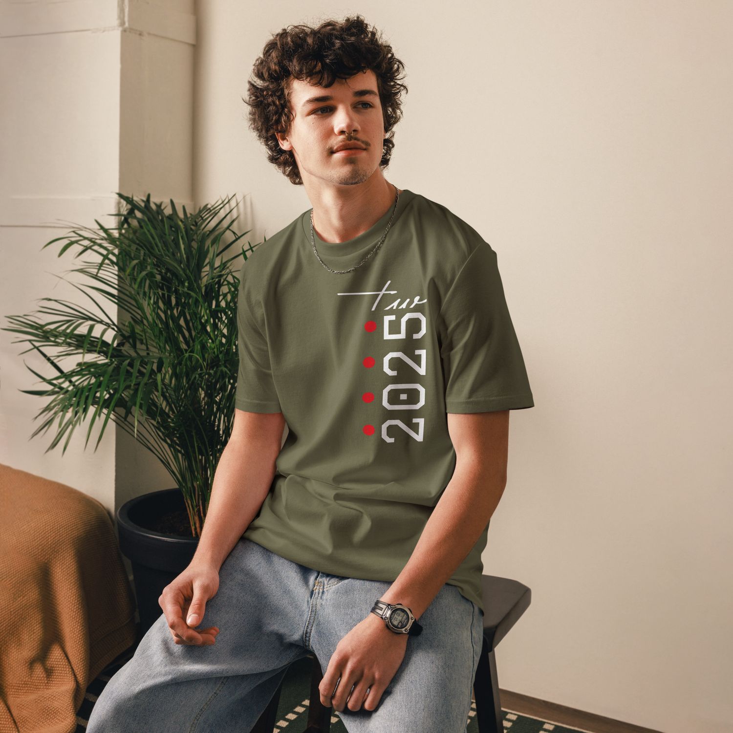THE WUFF® Unisex White Impulse 20/25 T-Shirt