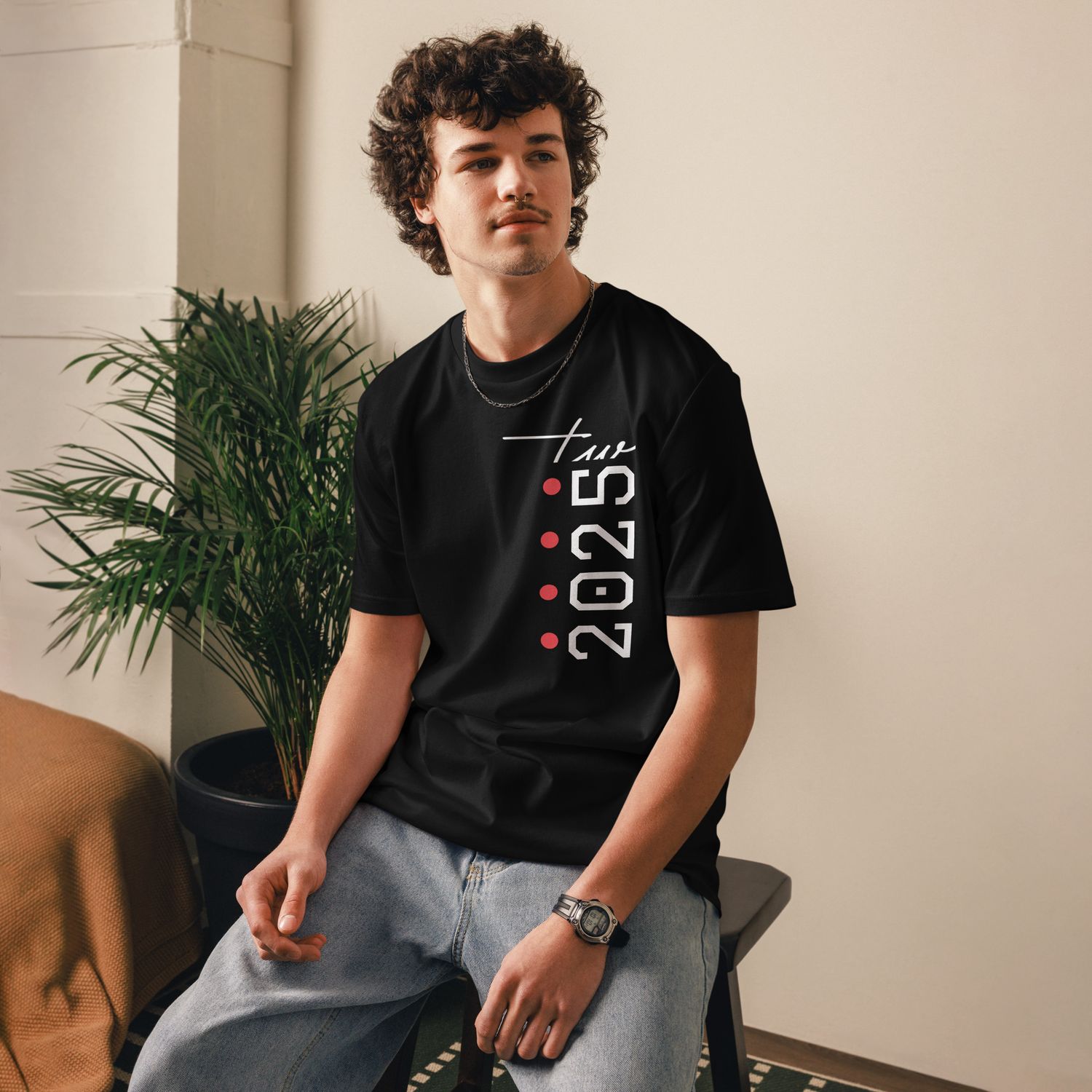 THE WUFF® Unisex White Impulse 20/25 T-Shirt