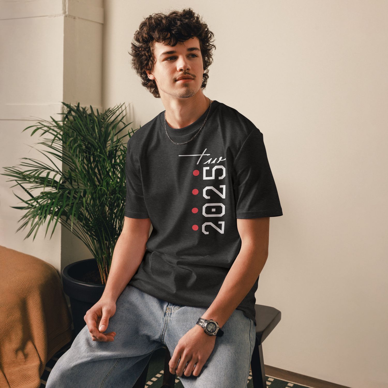 THE WUFF® Unisex White Impulse 20/25 T-Shirt