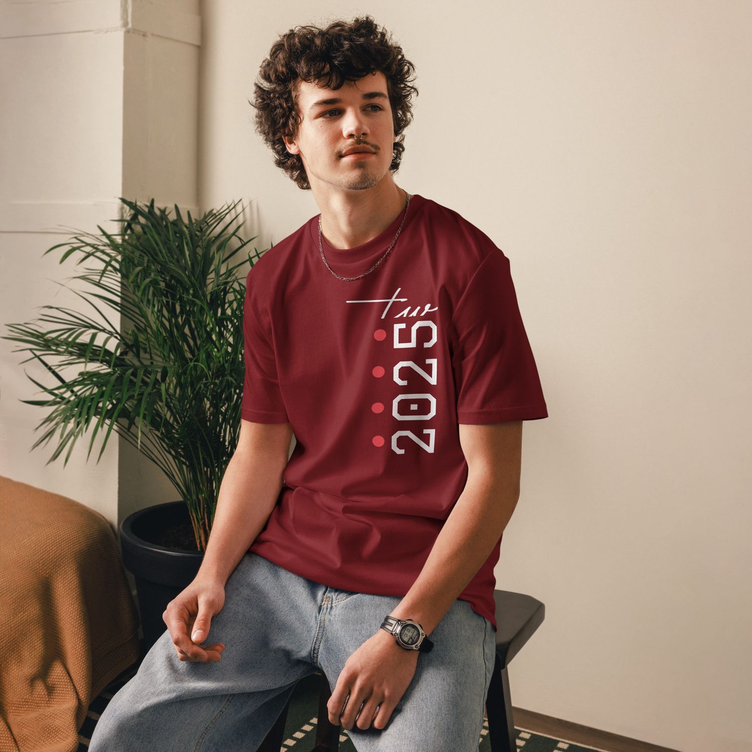 THE WUFF® Unisex White Impulse 20/25 T-Shirt