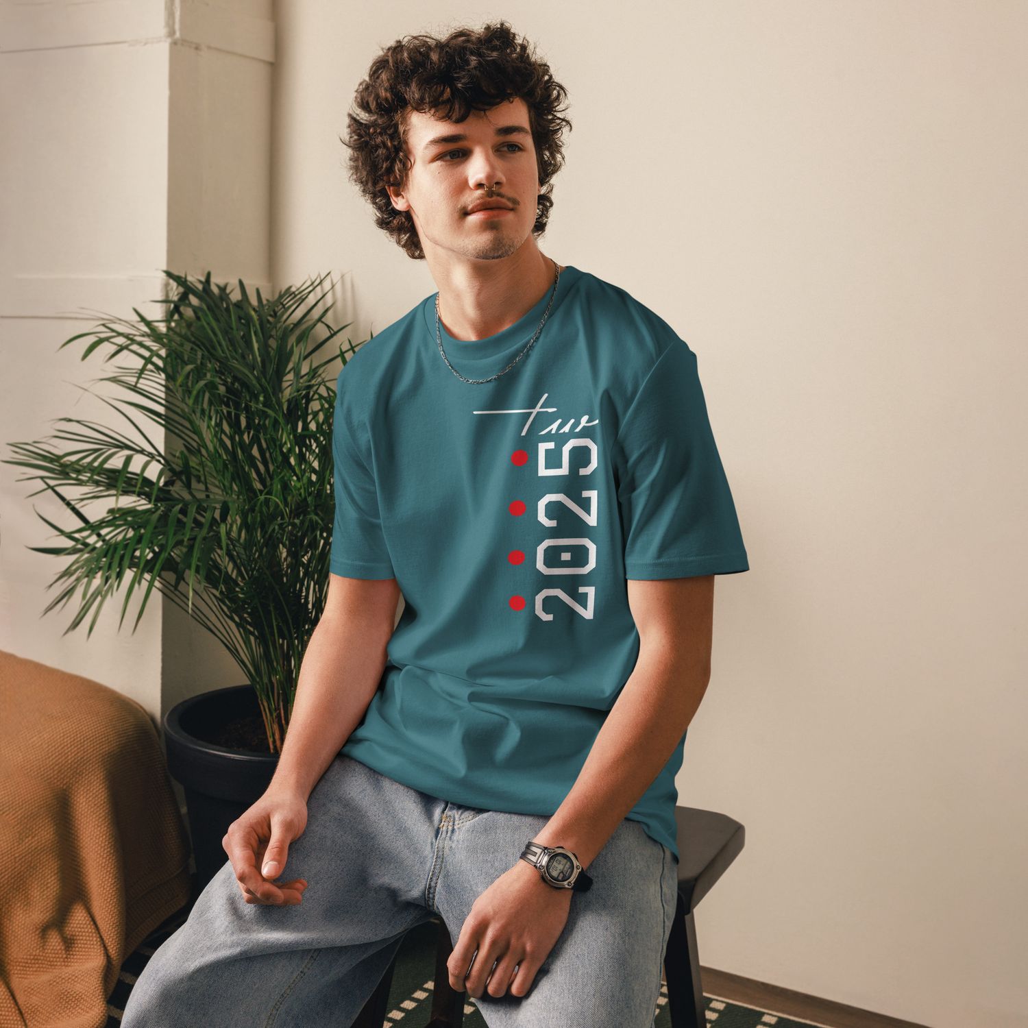 THE WUFF® Unisex White Impulse 20/25 T-Shirt
