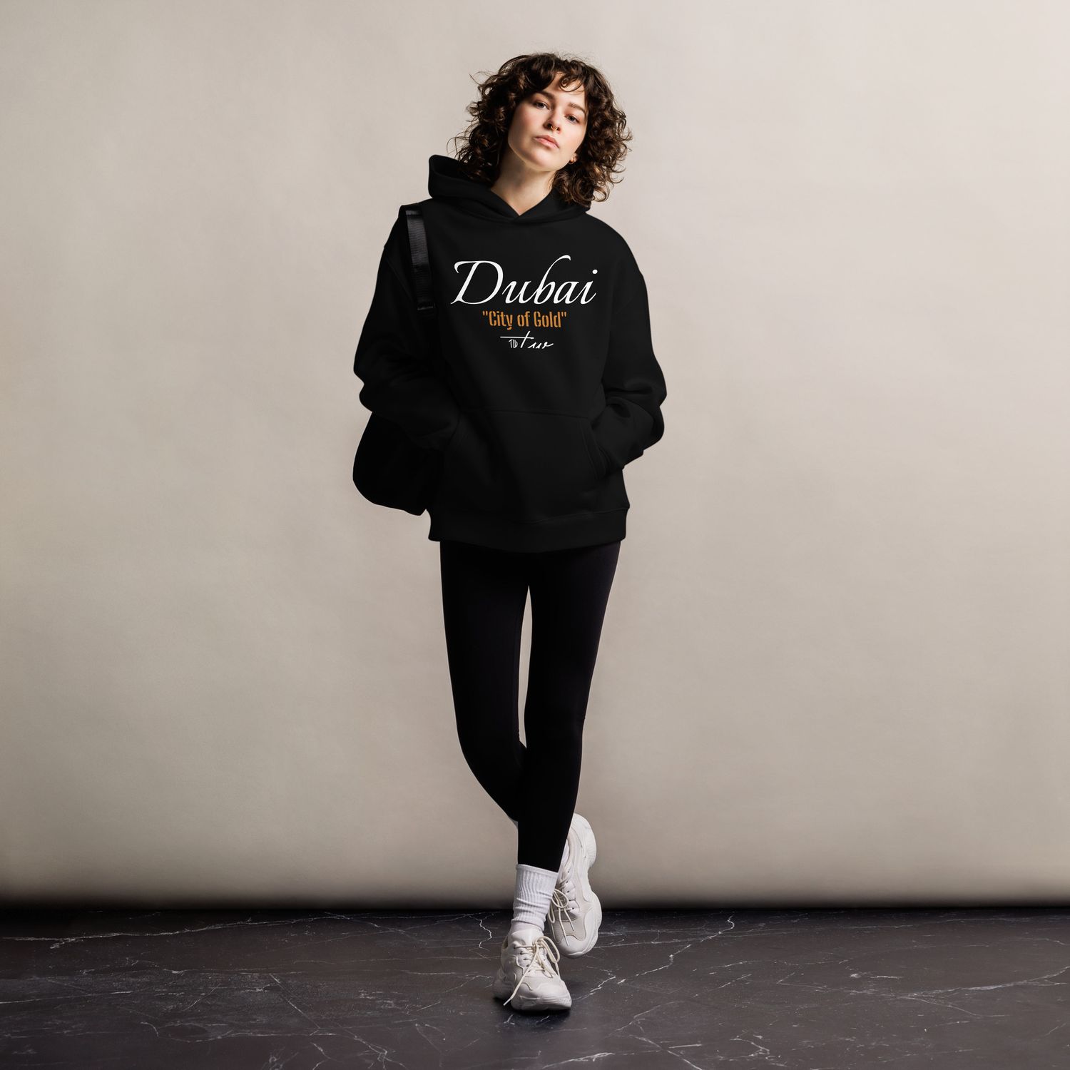 Oversized-Unisex-Hoodie Dubai Gold