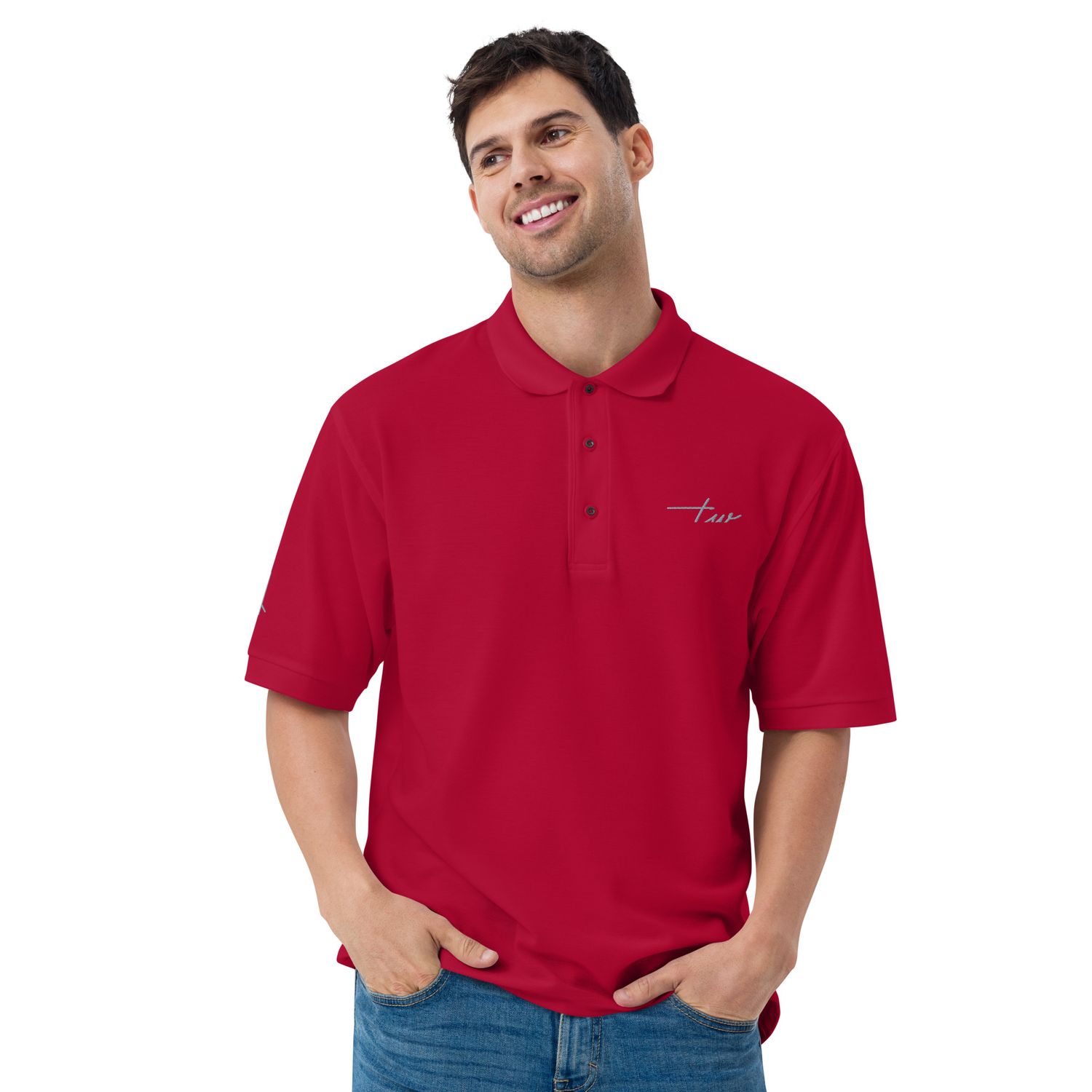 Besticktes Herren-Poloshirt