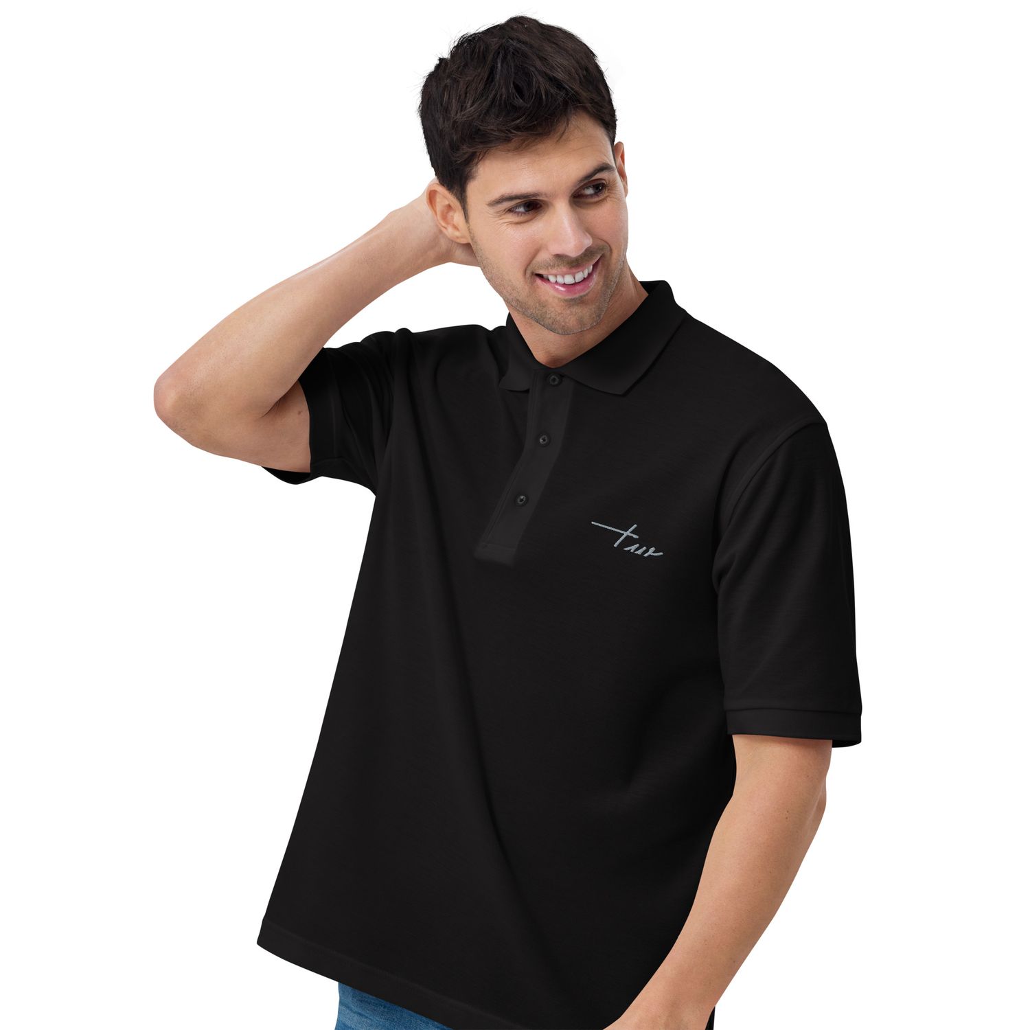 Besticktes Herren-Poloshirt