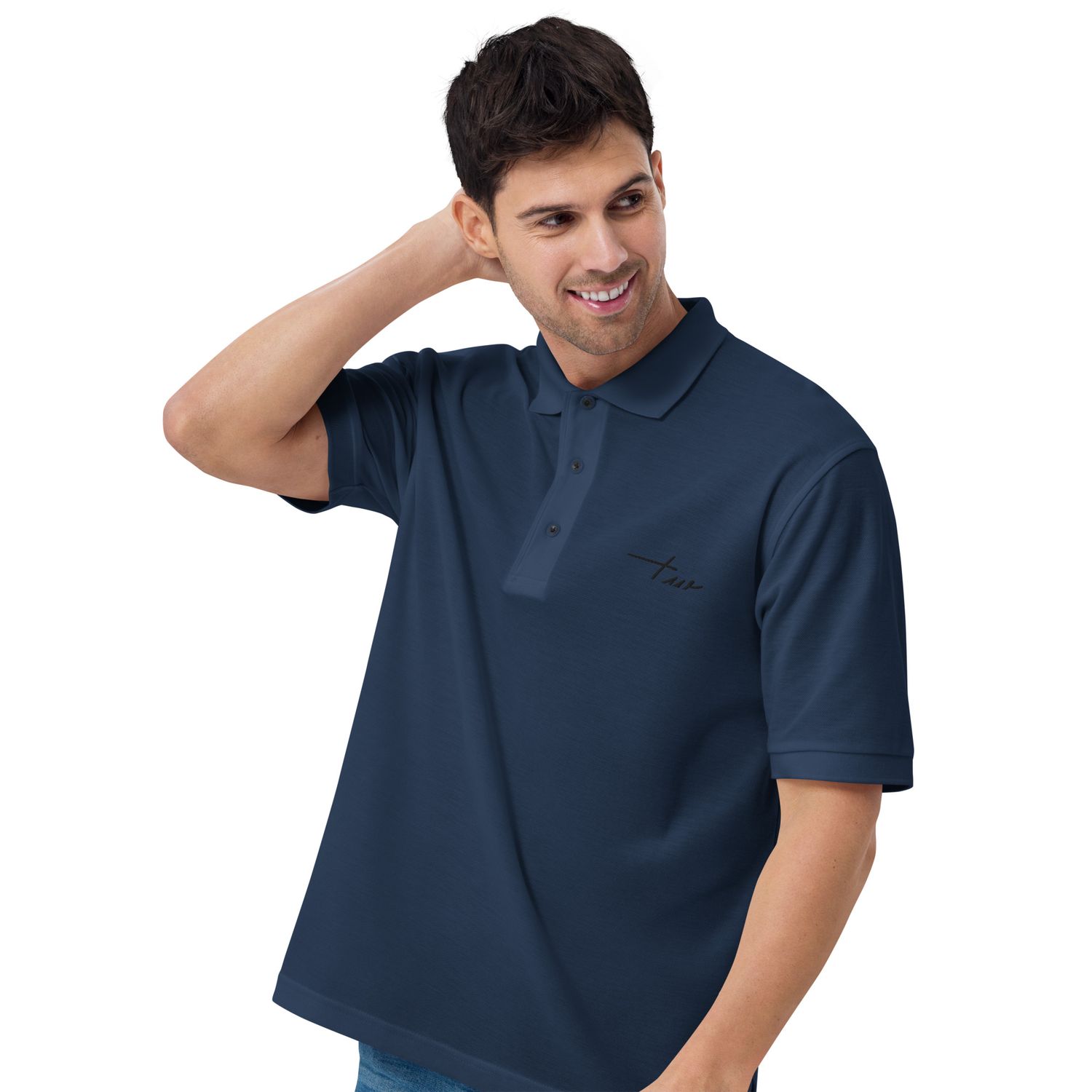 Besticktes Herren-Poloshirt