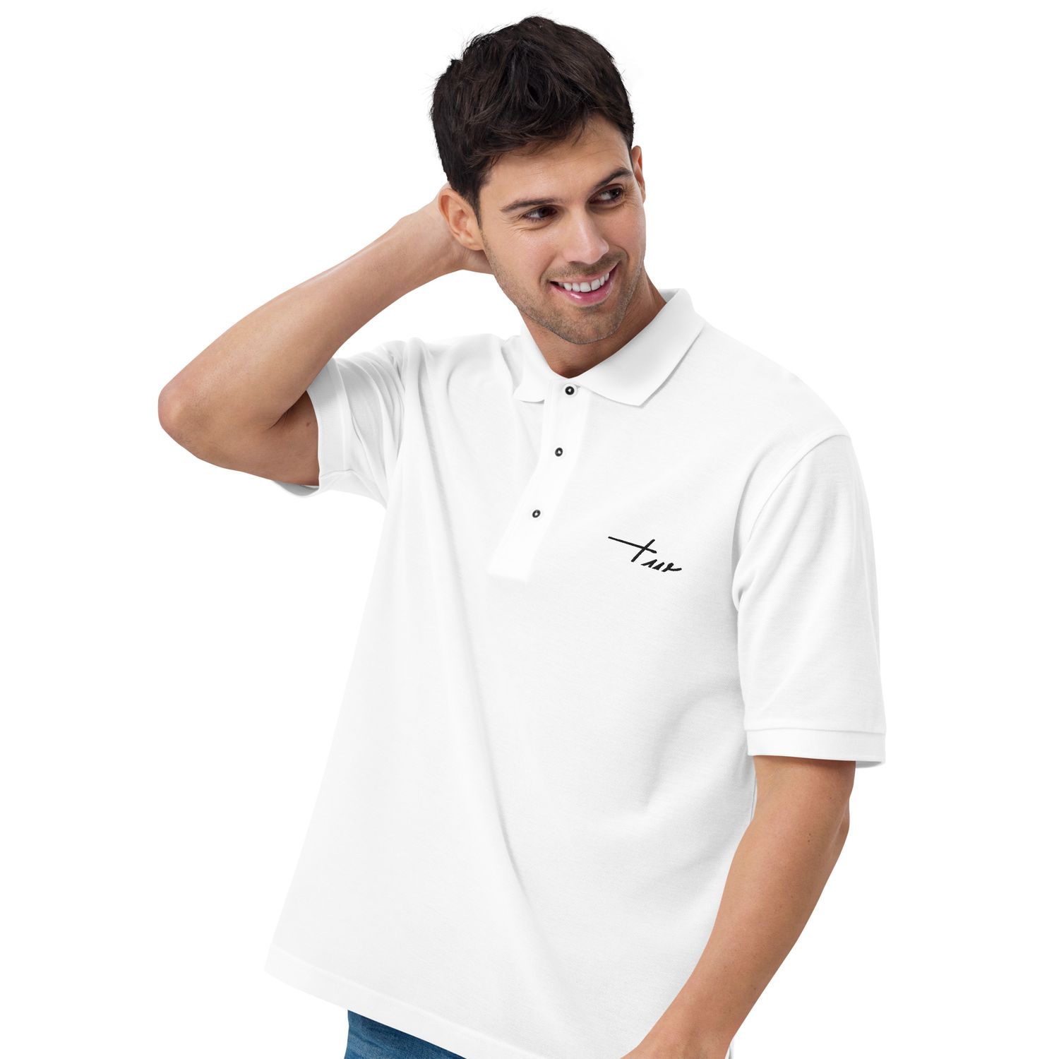 Besticktes Herren-Poloshirt