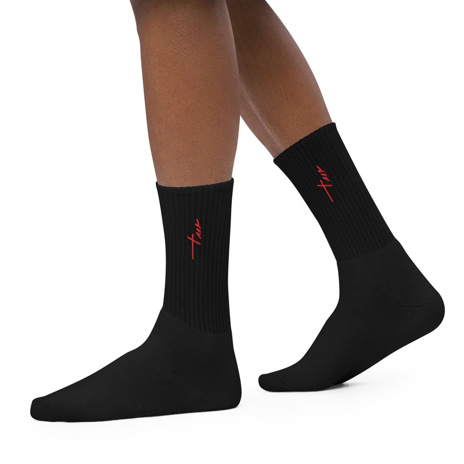 Bestickte Socken