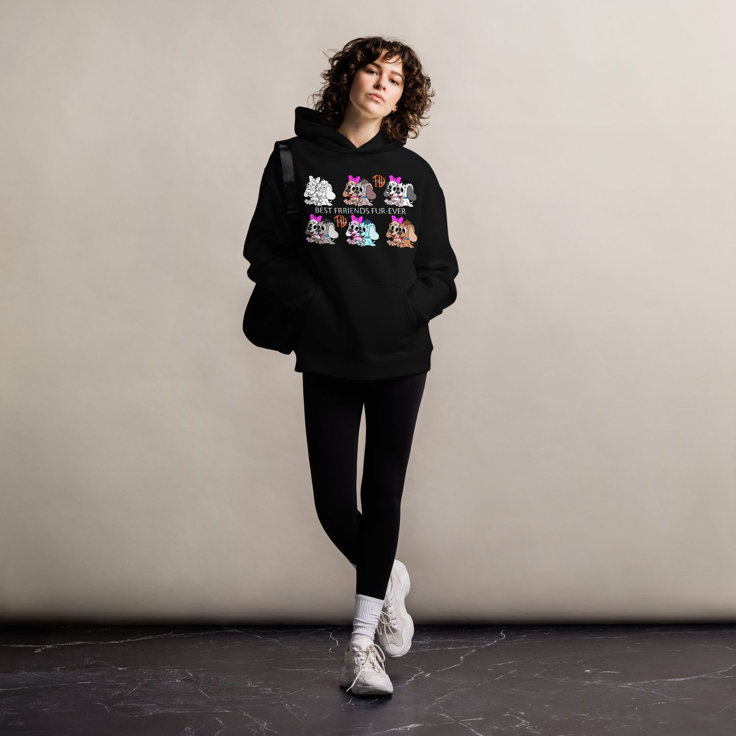 Dog-Mom Oversized-Hoodie