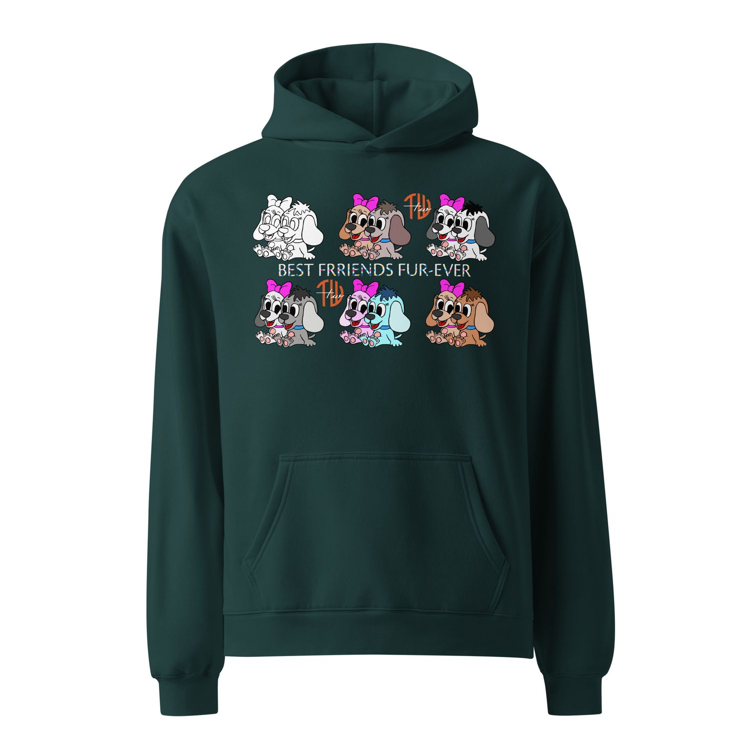 Dog-Mom Oversized-Hoodie