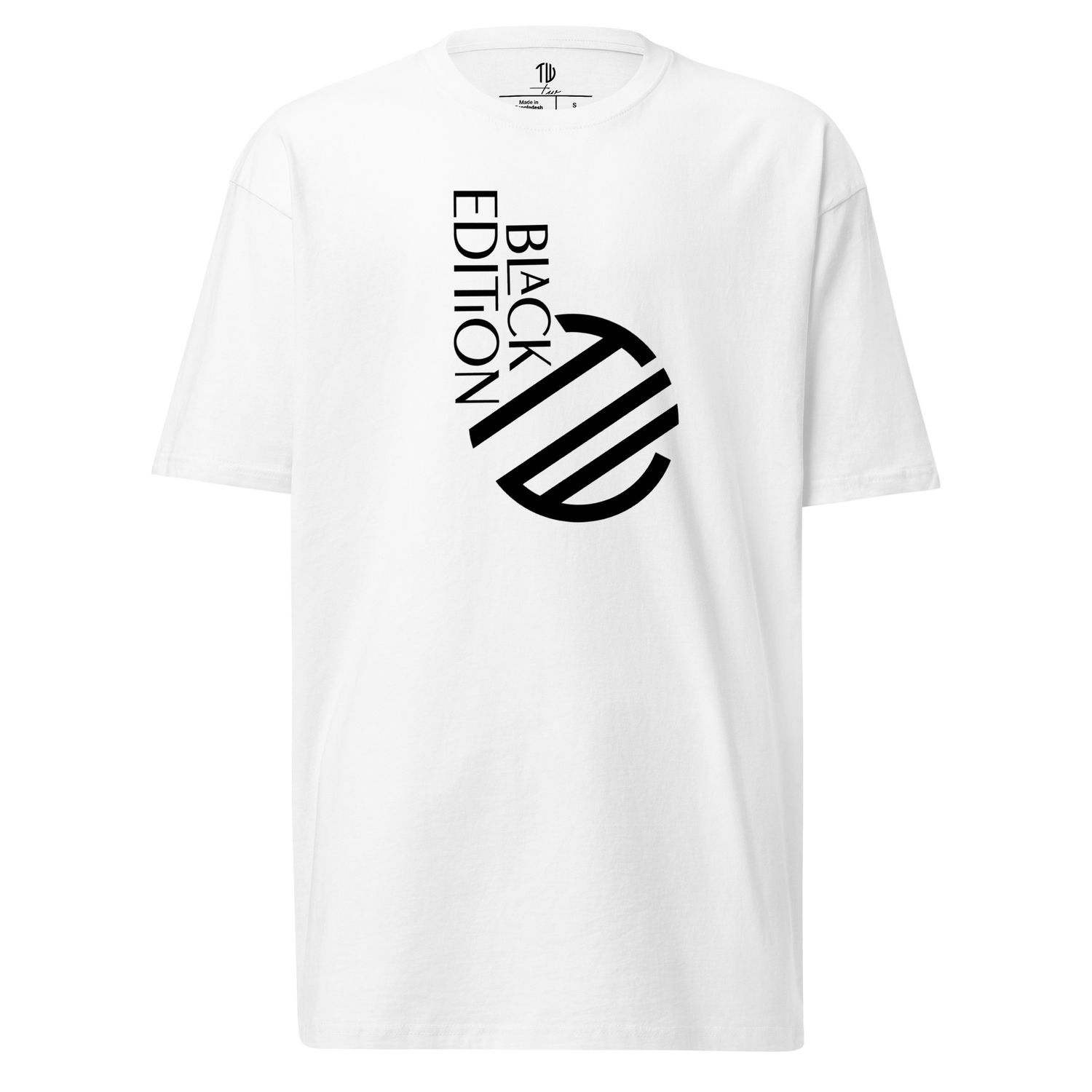 Schweres Premium T-Shirt für Herren Black Edition