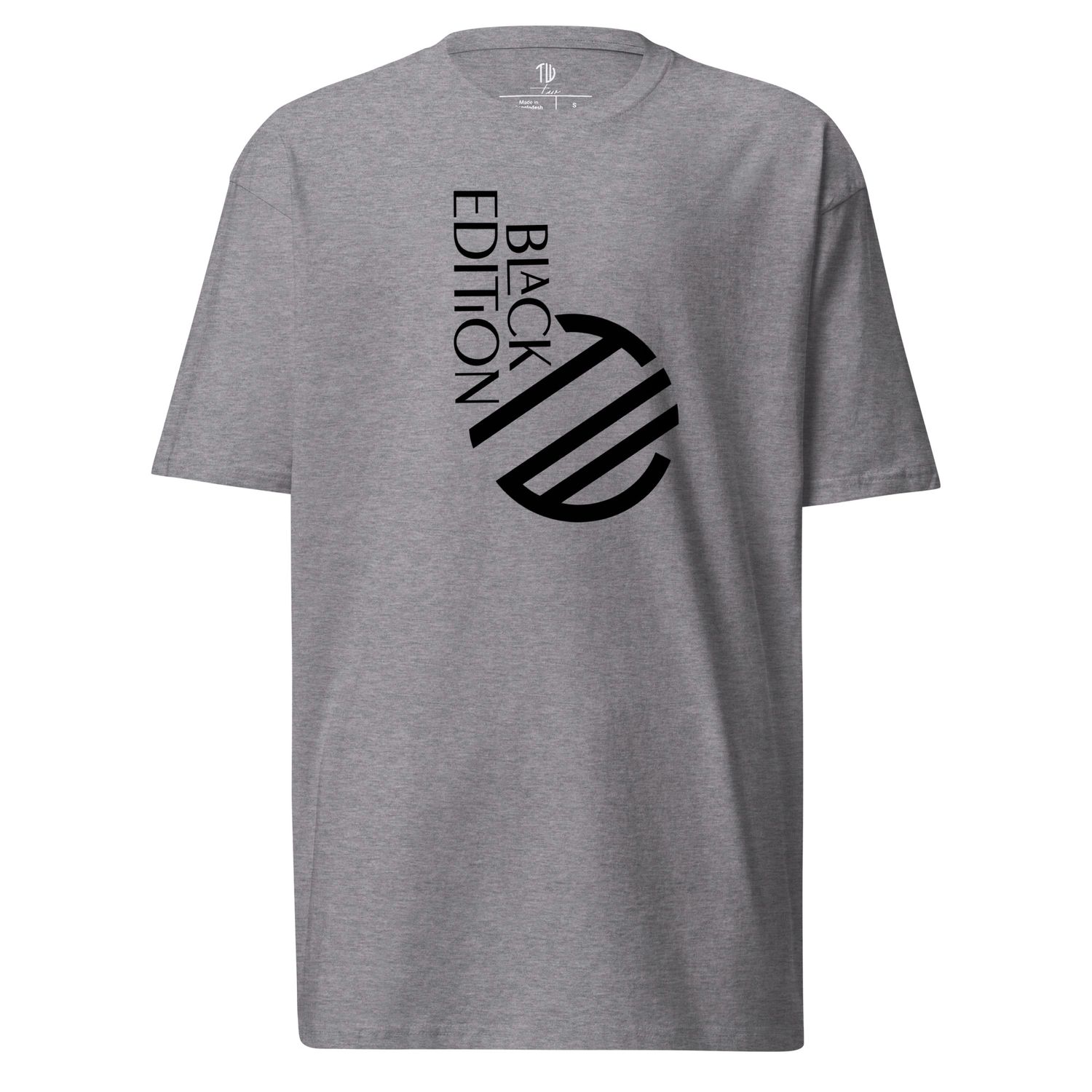Schweres Premium T-Shirt für Herren Black Edition