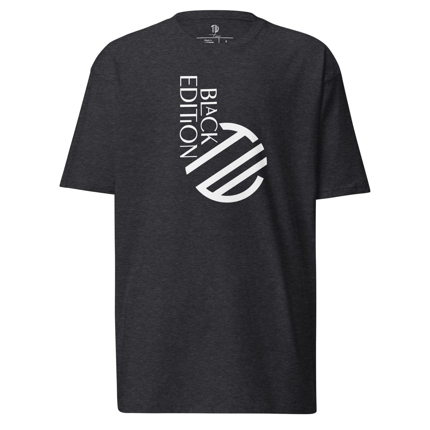 Schweres Premium T-Shirt für Herren Black Edition