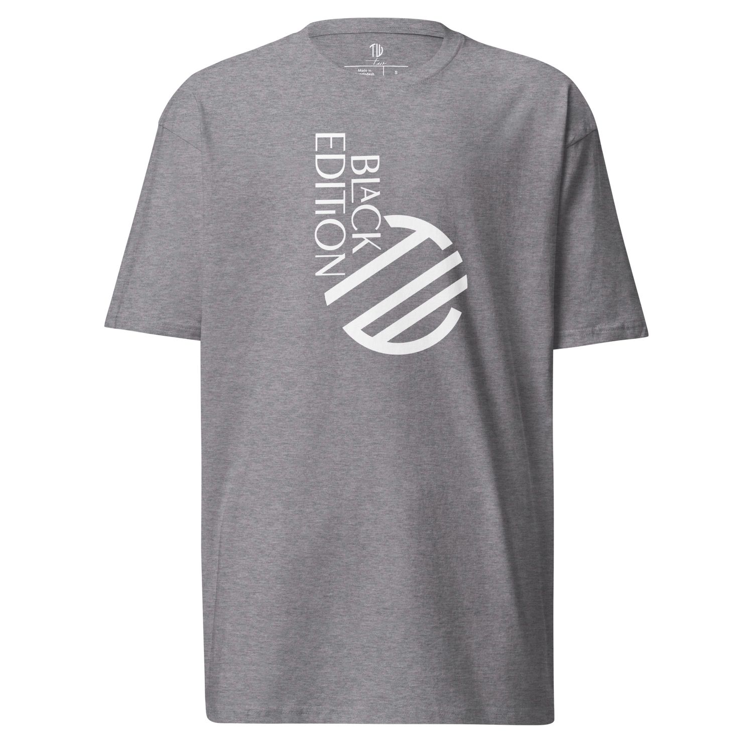 Schweres Premium T-Shirt für Herren Black Edition