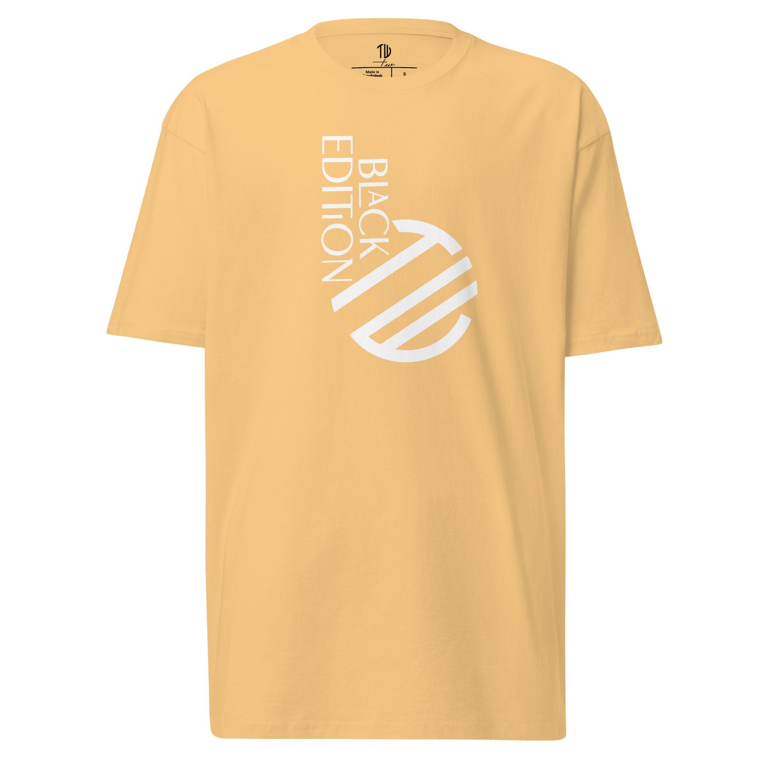Schweres Premium T-Shirt für Herren Black Edition