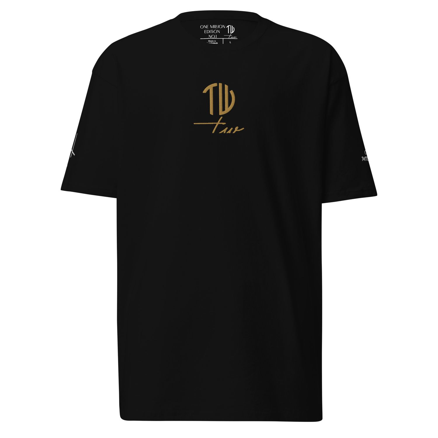 Schweres Premium T-Shirt für Herren O.N.E. MILLION EDITION