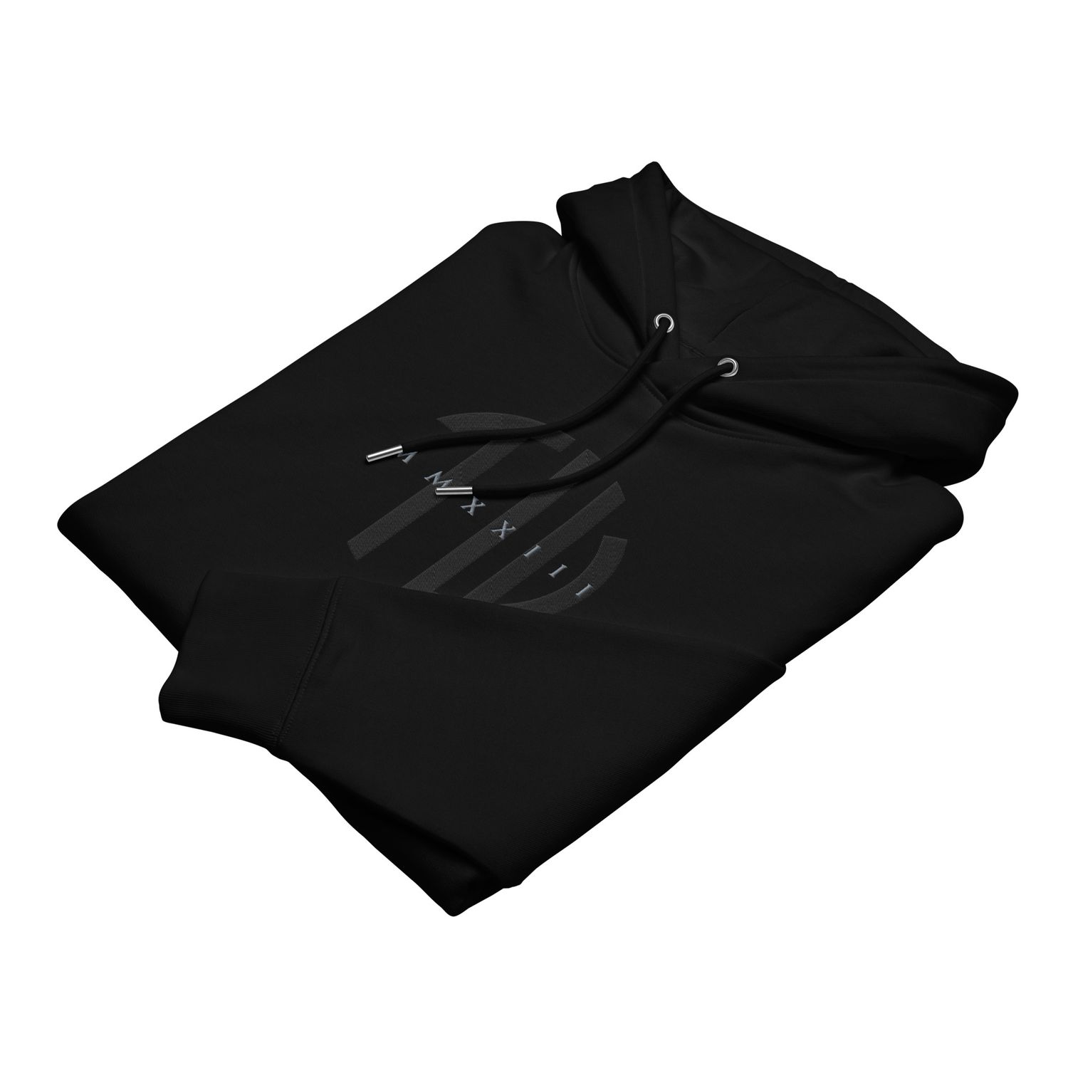 Unisex Bio-Hoodie|Black Alpha