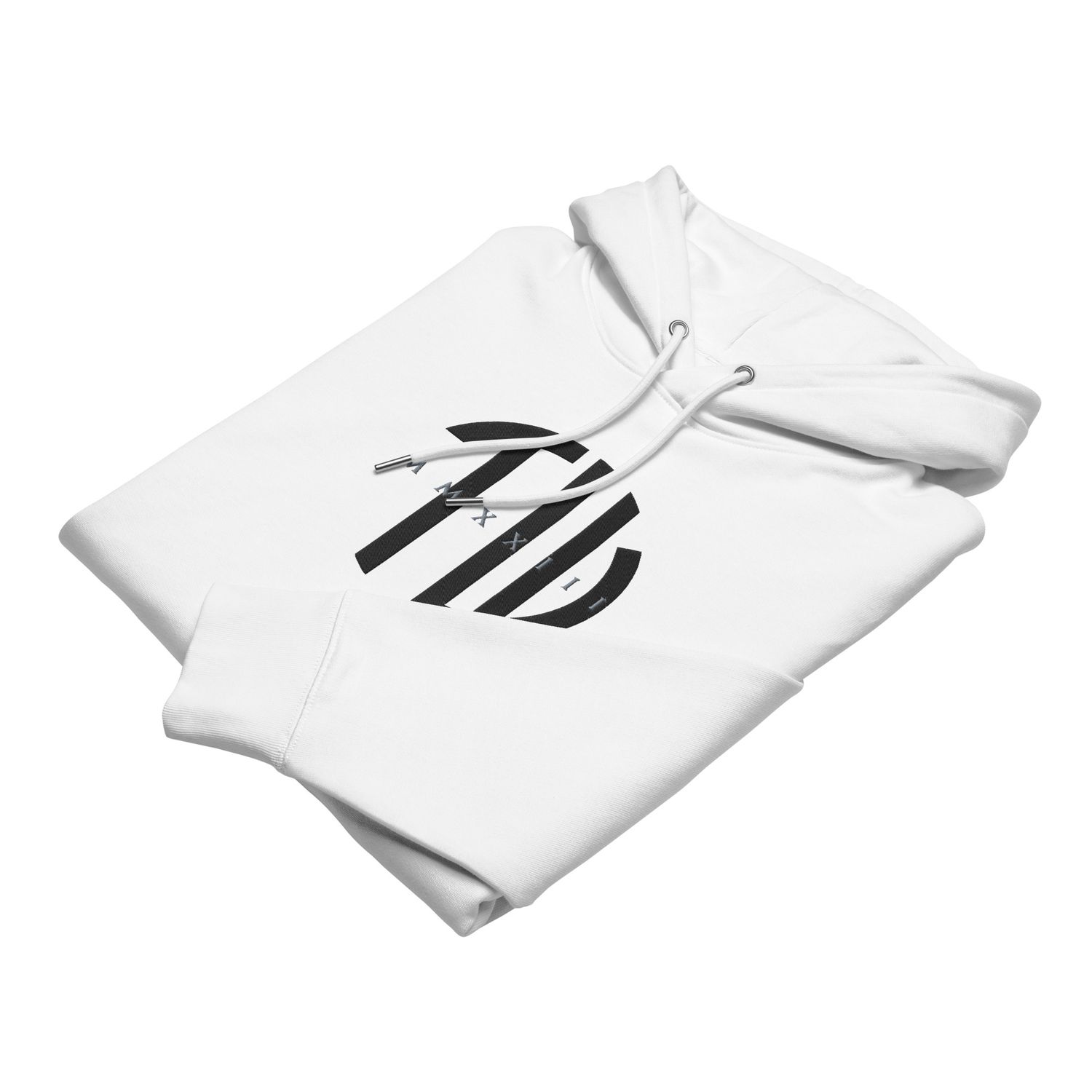 Unisex Bio-Hoodie|Black Alpha