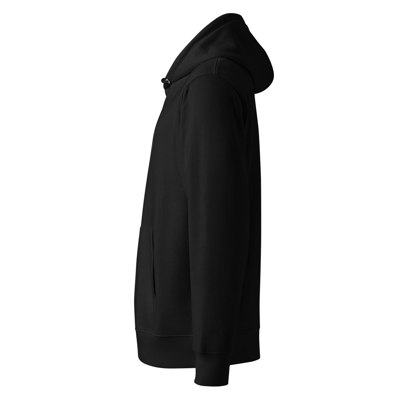 Unisex Bio-Hoodie|Black Alpha