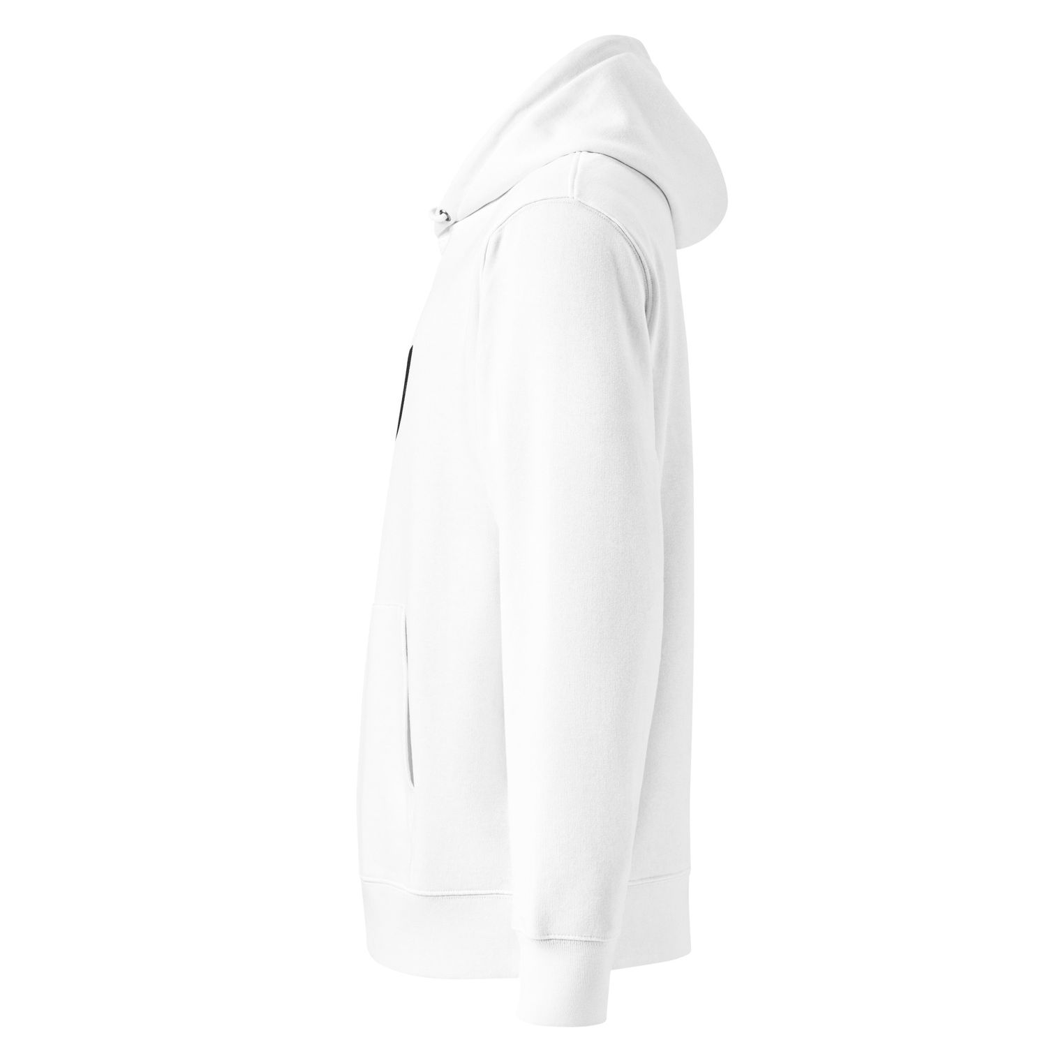 Unisex Bio-Hoodie|Black Alpha