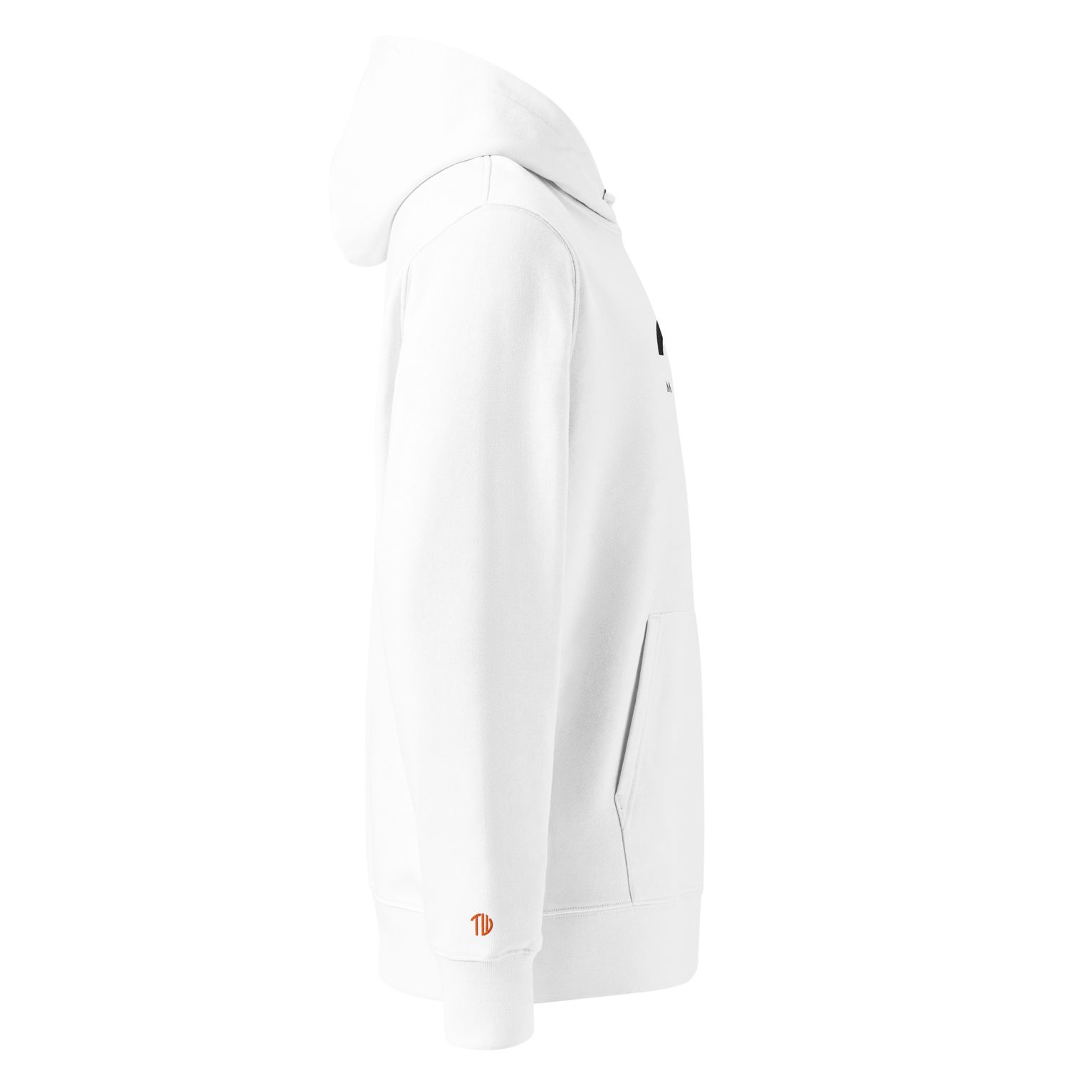 Unisex Bio-Hoodie|Black Alpha