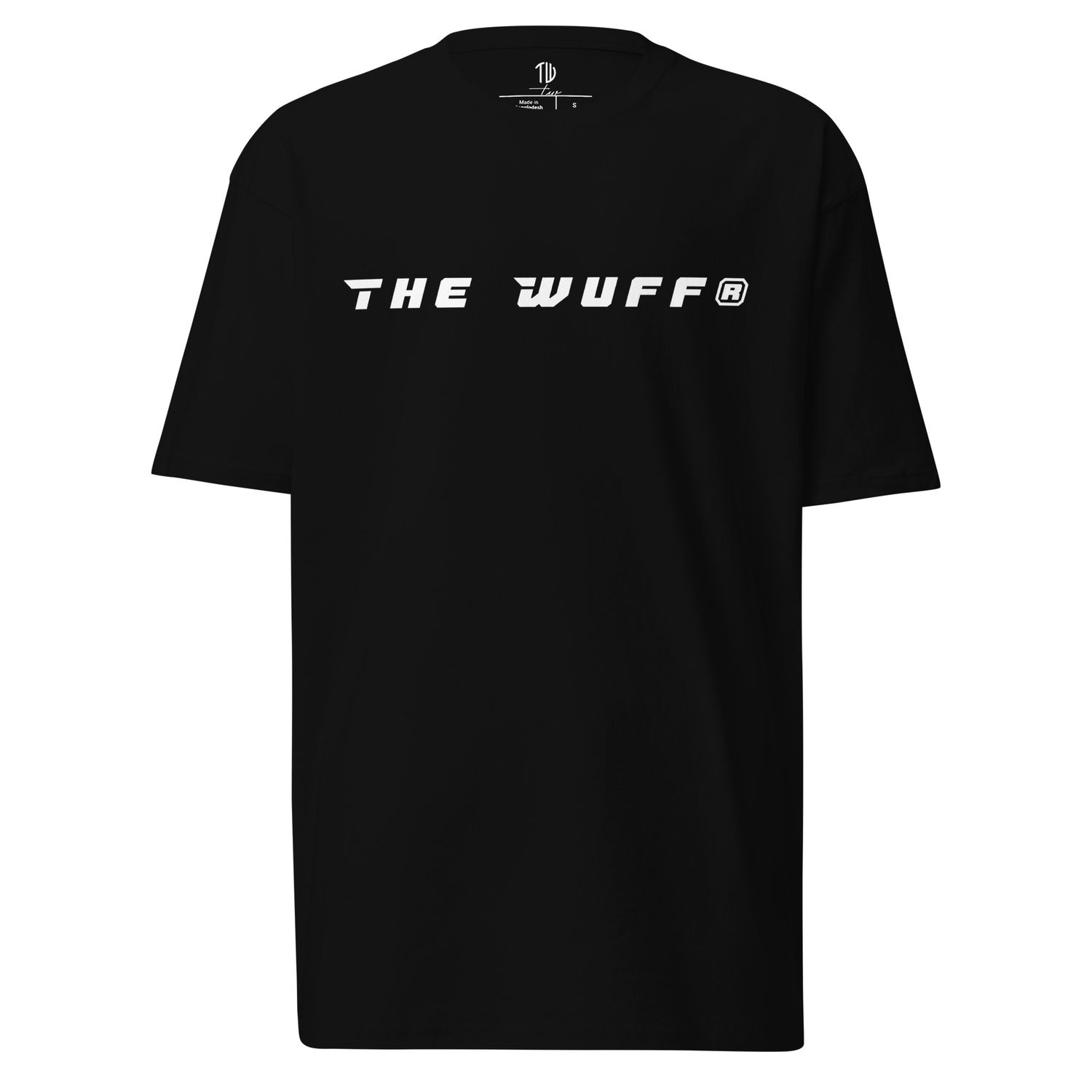THE WUFF® X1 Whiteline Premium T-Shirt for Men