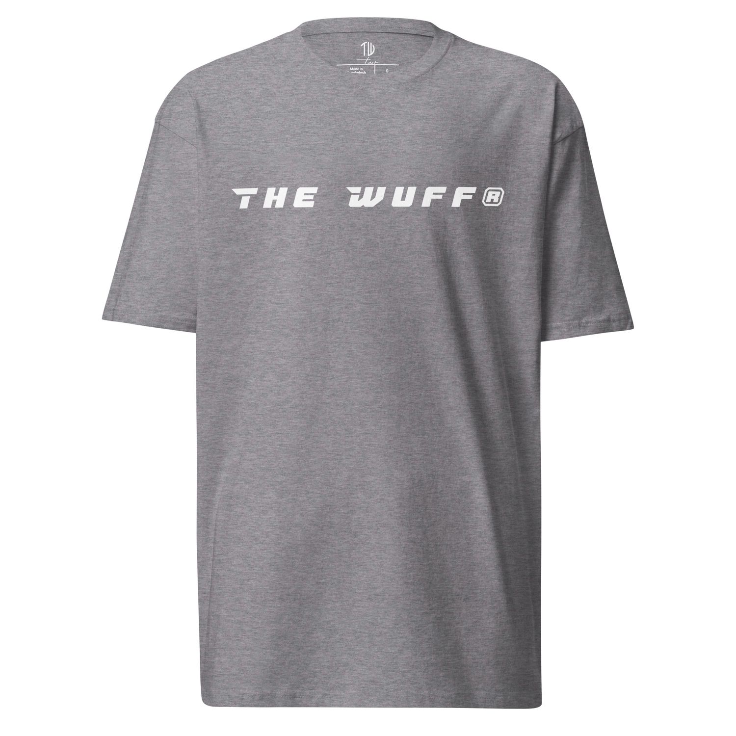 THE WUFF® X1 Whiteline Premium T-Shirt for Men