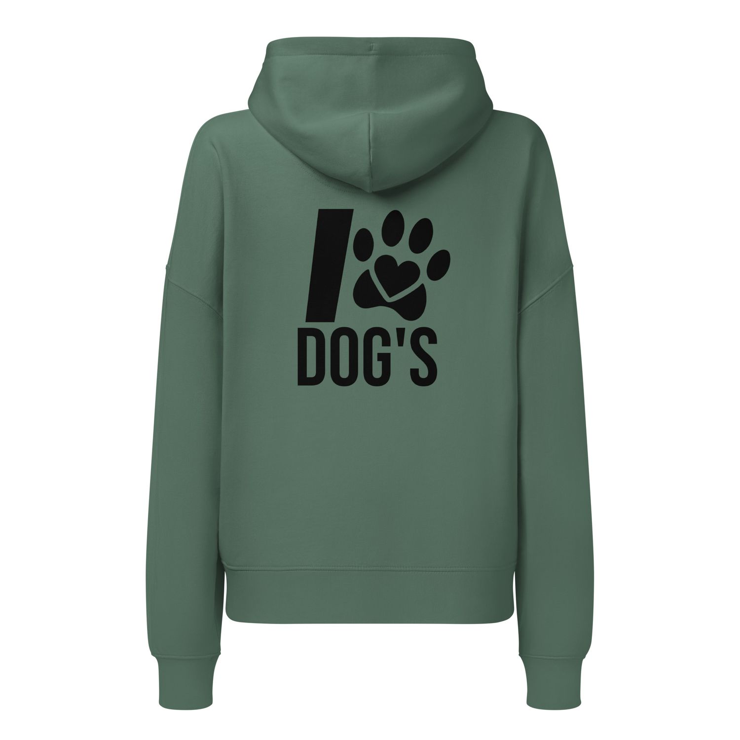 Love Dog&#39;s Bio-Hoodie für Damen