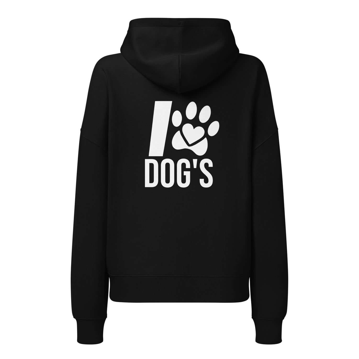 Love Dog&#39;s Bio-Hoodie für Damen