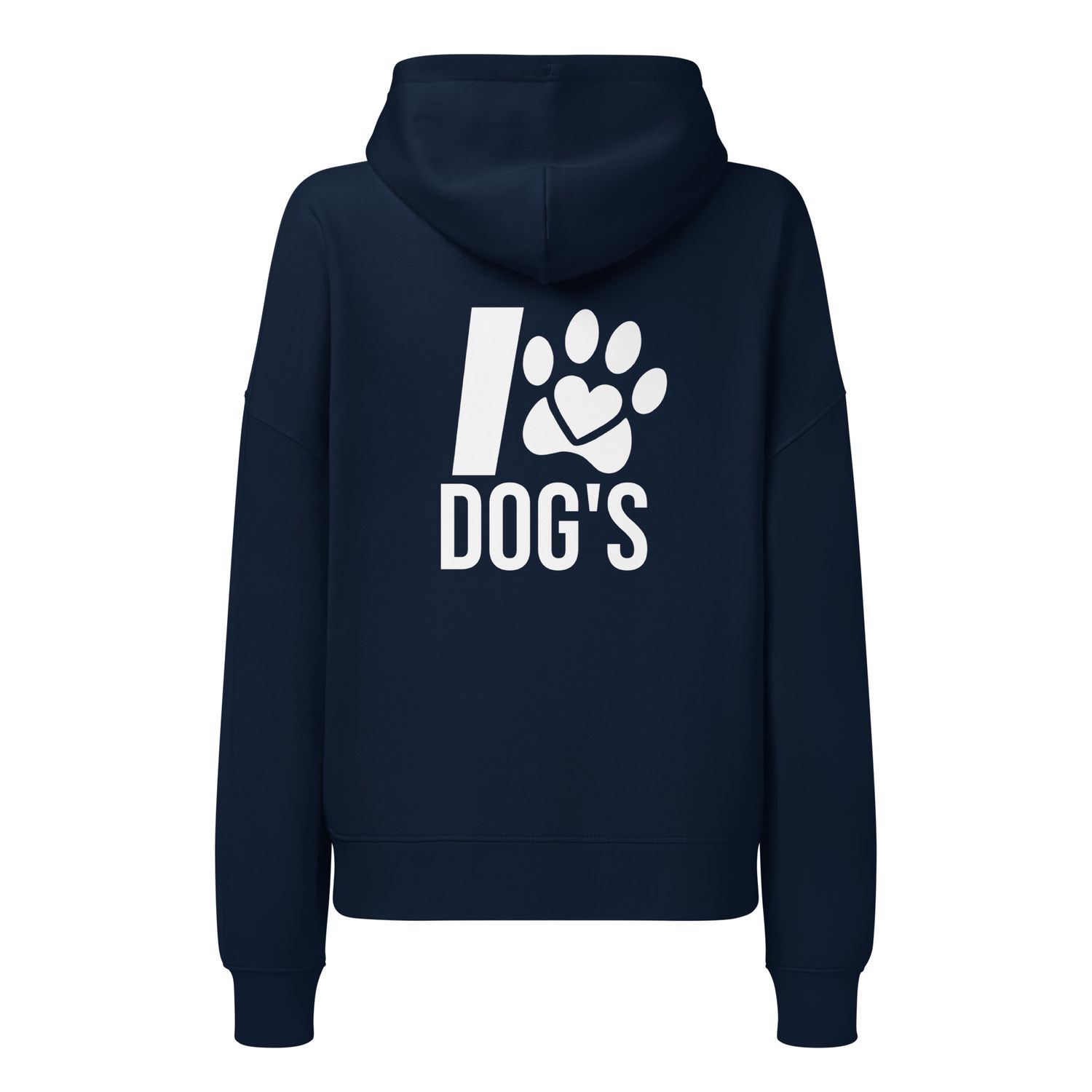 Love Dog&#39;s Bio-Hoodie für Damen